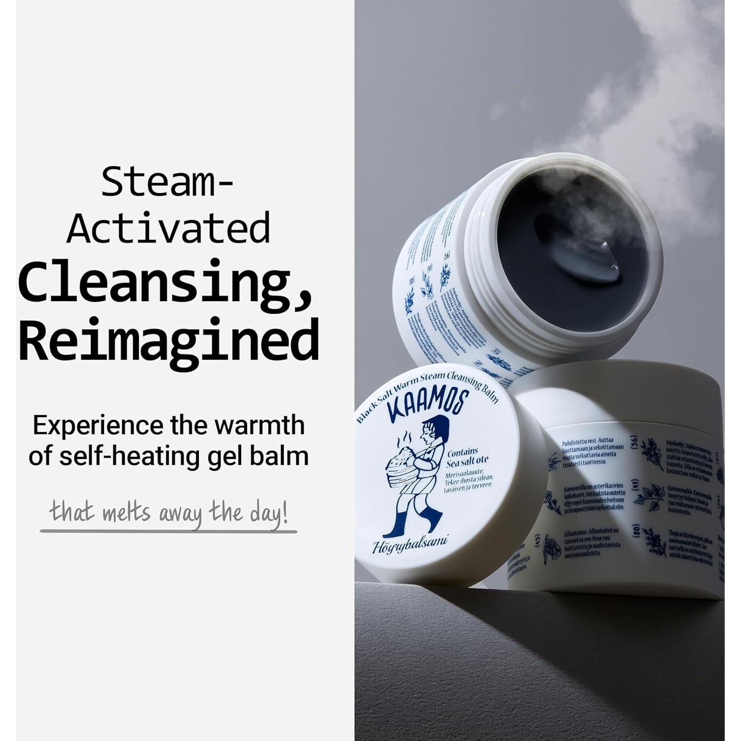 Bálsamo Limpiador Kaamos 99.8 g - Gel Coreano con Carbón