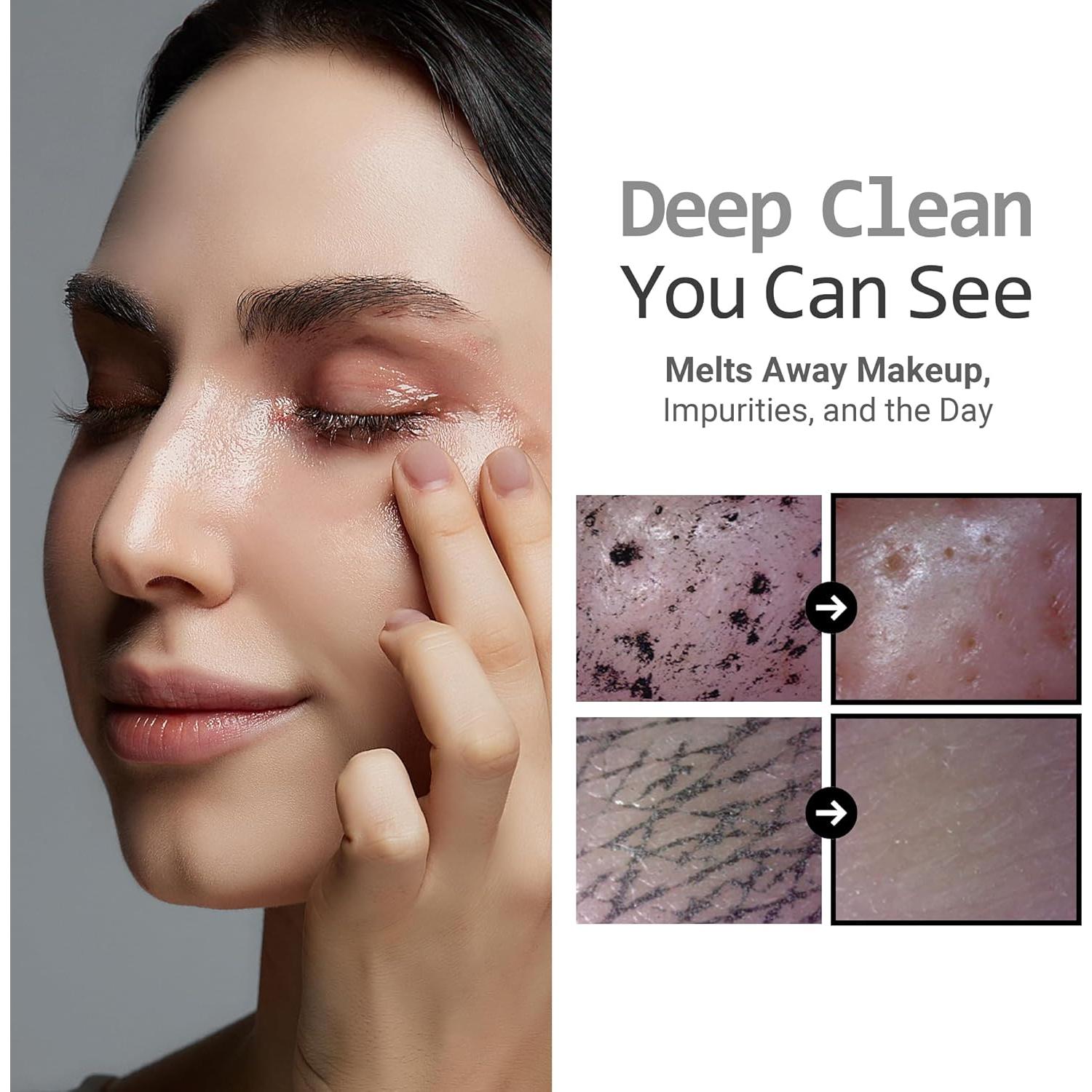 Bálsamo Limpiador Kaamos 99.8 g - Gel Coreano con Carbón