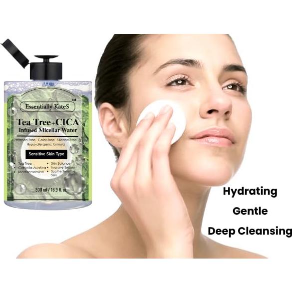 Agua Micelar Limpiadora Essentially KateS 500 ml - Piel Sensible
