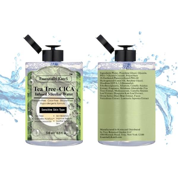 Agua Micelar Limpiadora Essentially KateS 500 ml - Piel Sensible