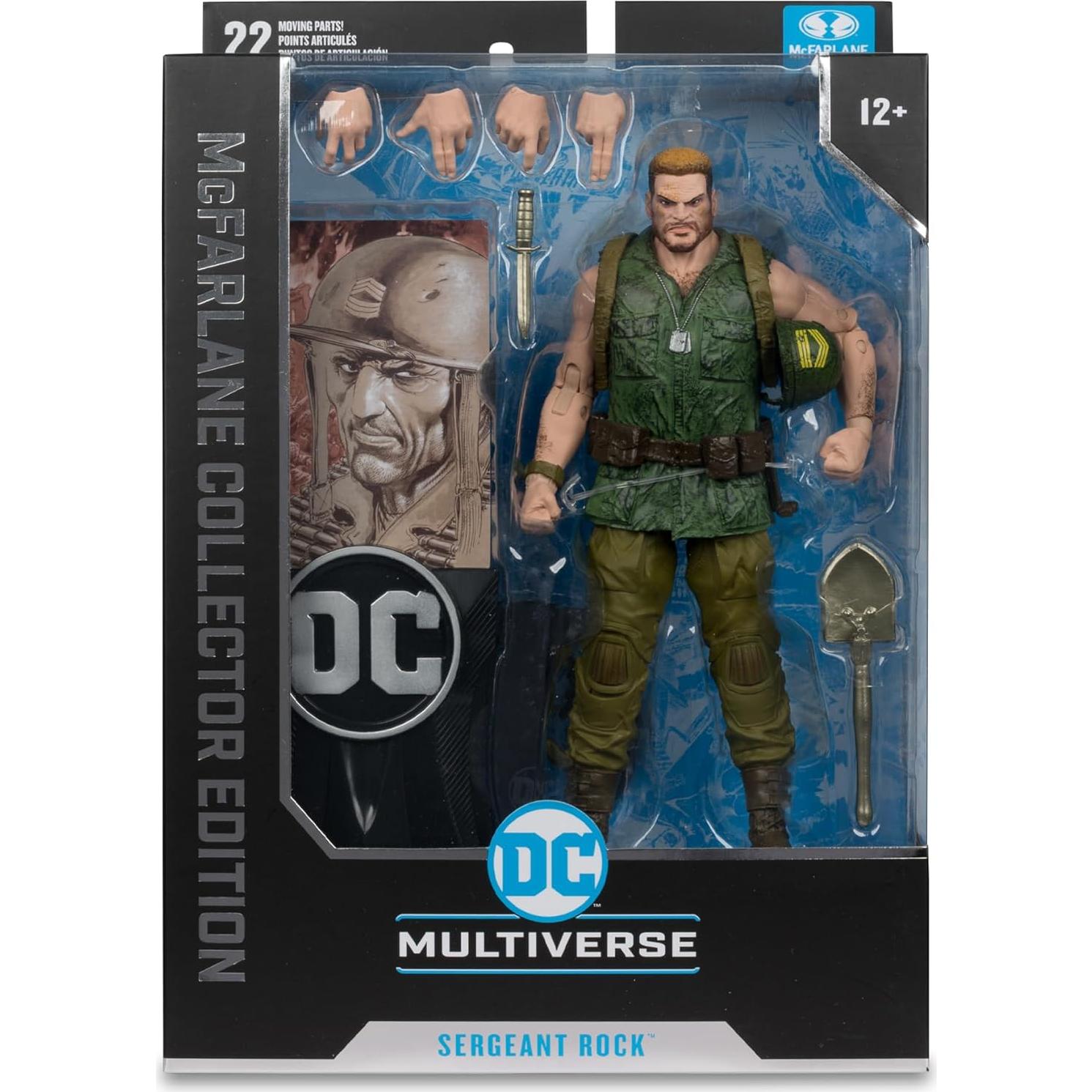 Figura Sargento Rock McFarlane Toys DC Multiverse 18 cm