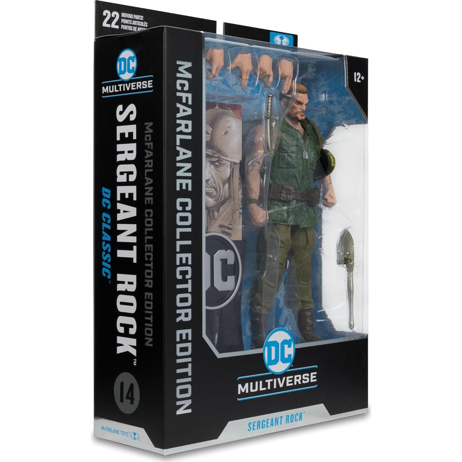 Figura Sargento Rock McFarlane Toys DC Multiverse 18 cm