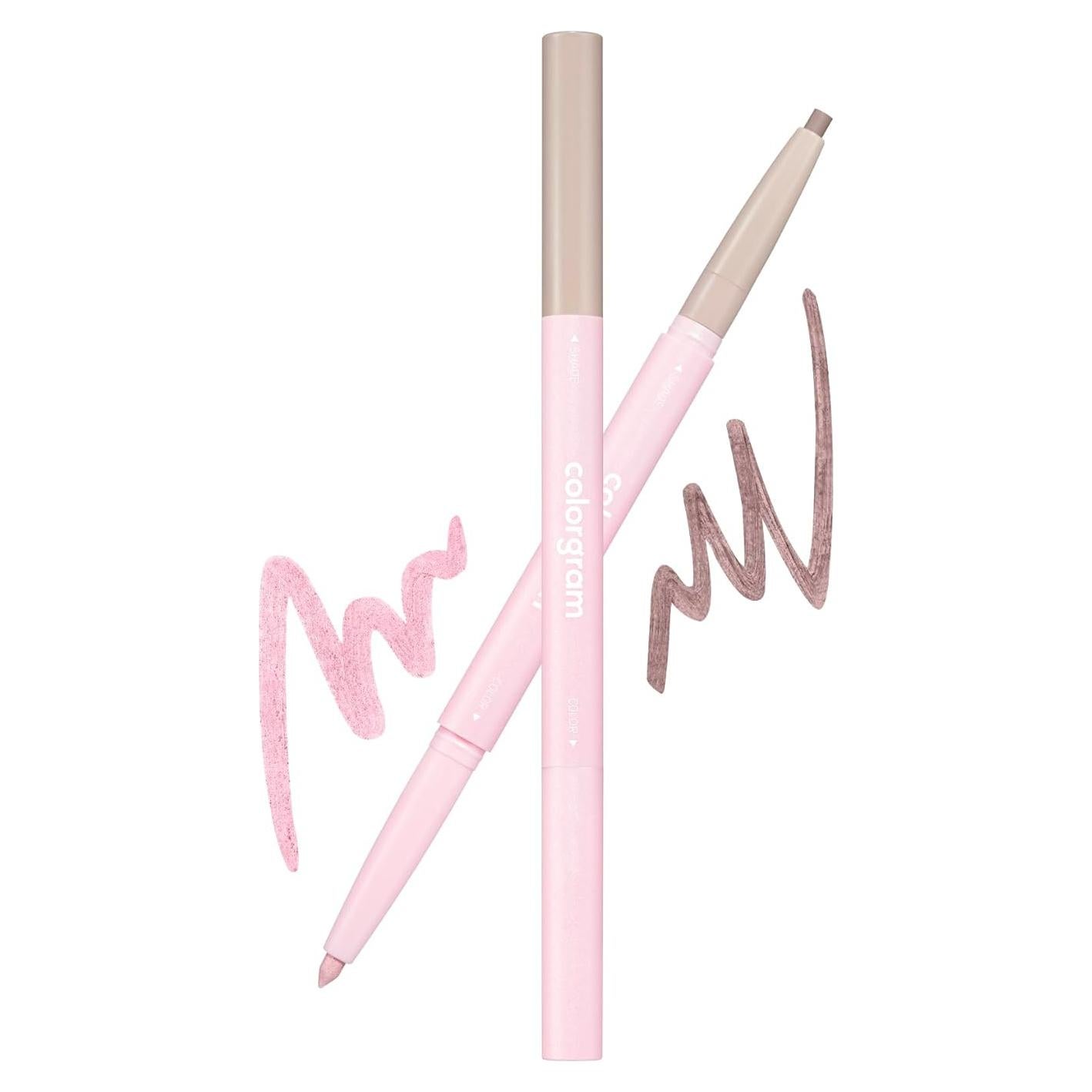 COLORGRAM Under Eye Highlighter Stick 06 Cool Pink | Silky-Smooth Long-Lasting Highlighter & Contouring Stick for Smudge-Proof, Shining Daily Makeup | K-Beauty Face Highlighters & Luminizers