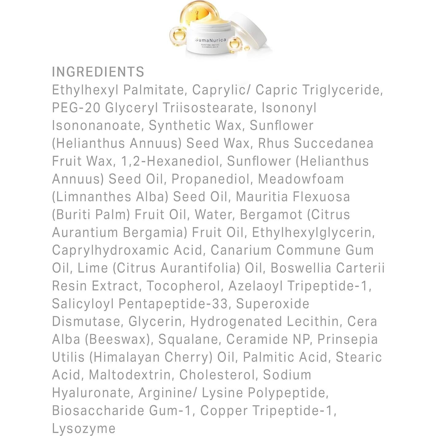 Bálsamo Limpiador SumaNurica 100g - Desmaquillante Suave Piel Sensible