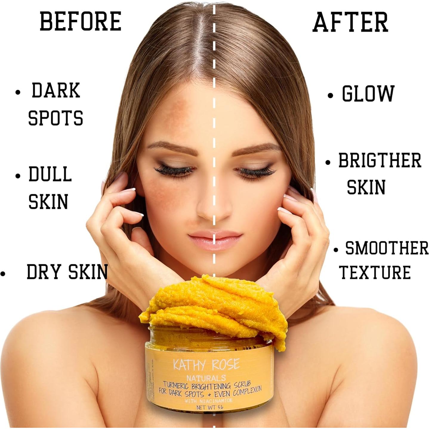 Exfoliante Corporal y Facial Kathy Rose Naturals 142g Cúrcuma