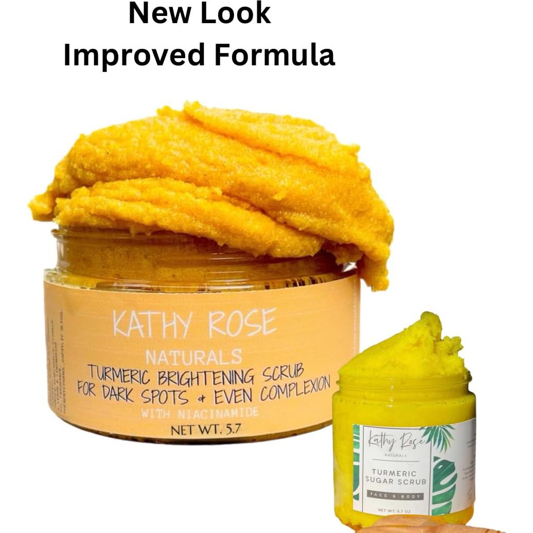 Exfoliante Corporal y Facial Kathy Rose Naturals 142g Cúrcuma