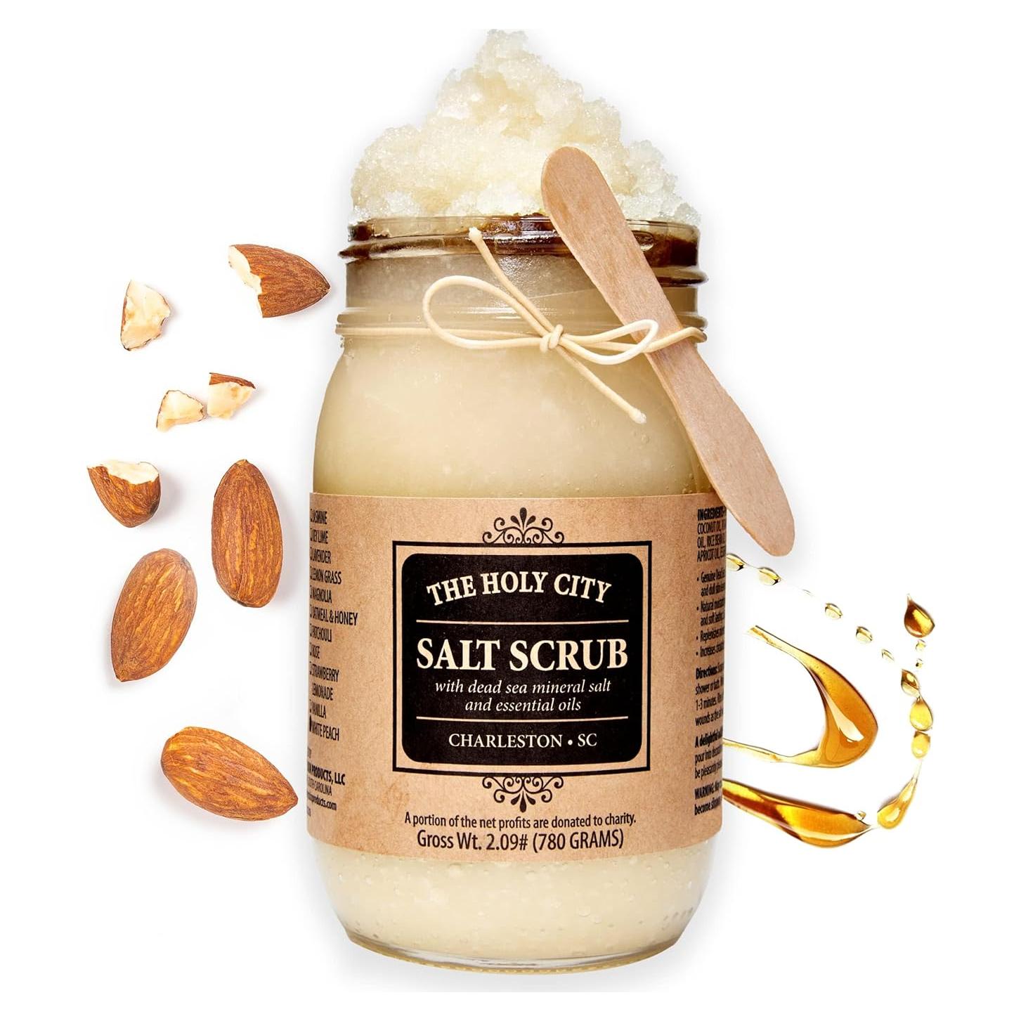 Exfoliante Corporal Natural Holy City - Almendra con Miel 140g