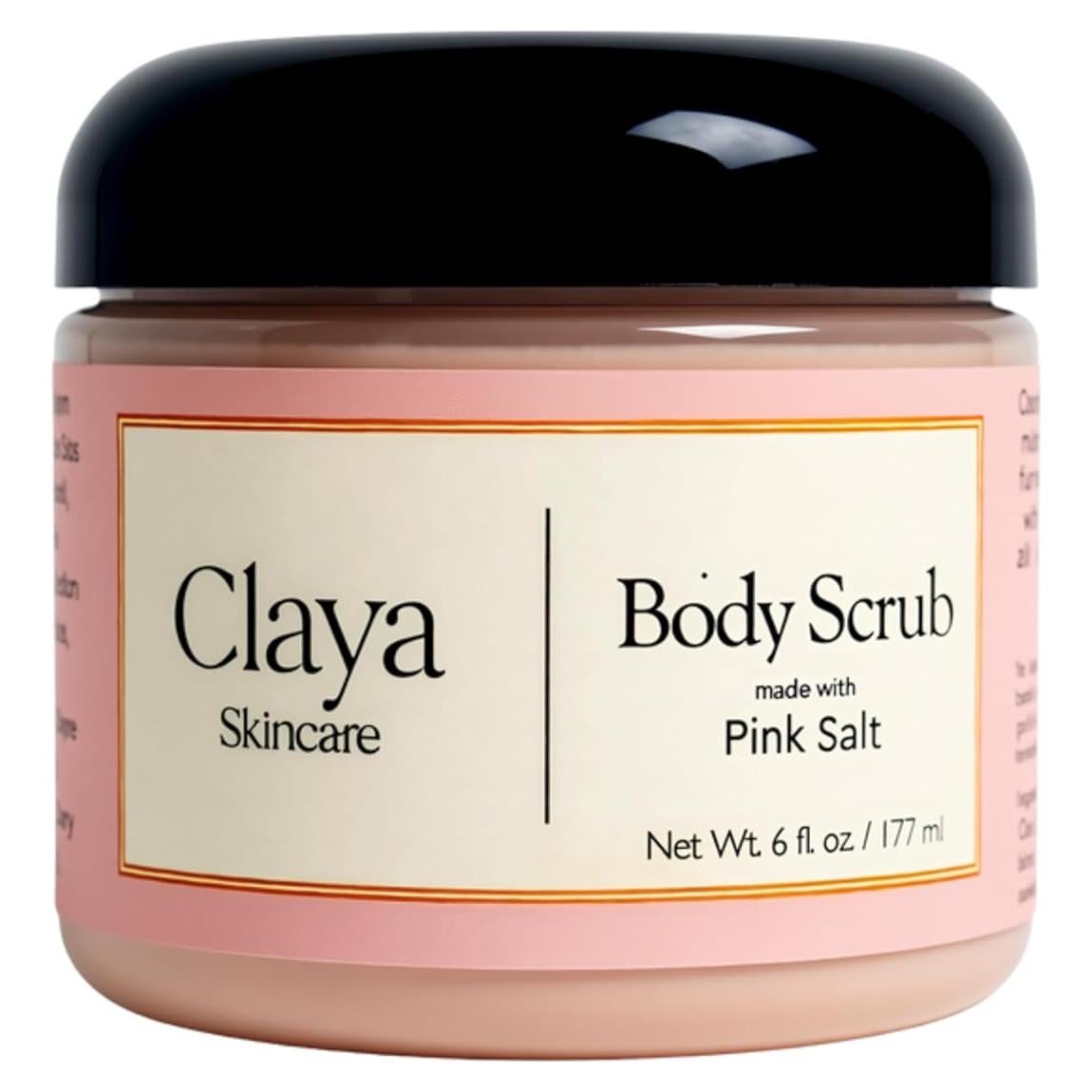 Exfoliante Corporal Natural Claya Sal Rosa 170 g Hidratante