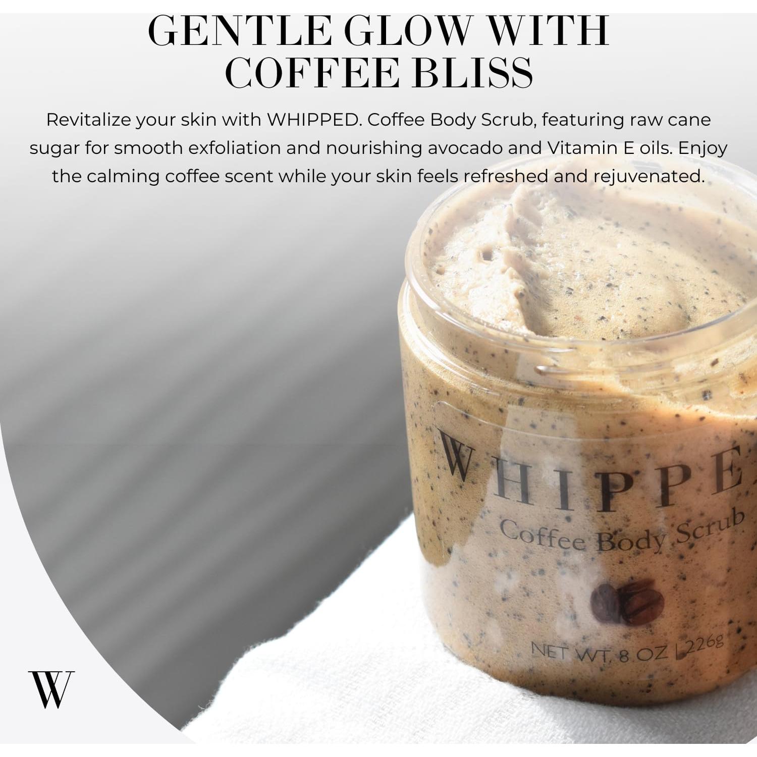 Exfoliante de Café Batido WHIPPED 226.8 g - Hidratante y Suave