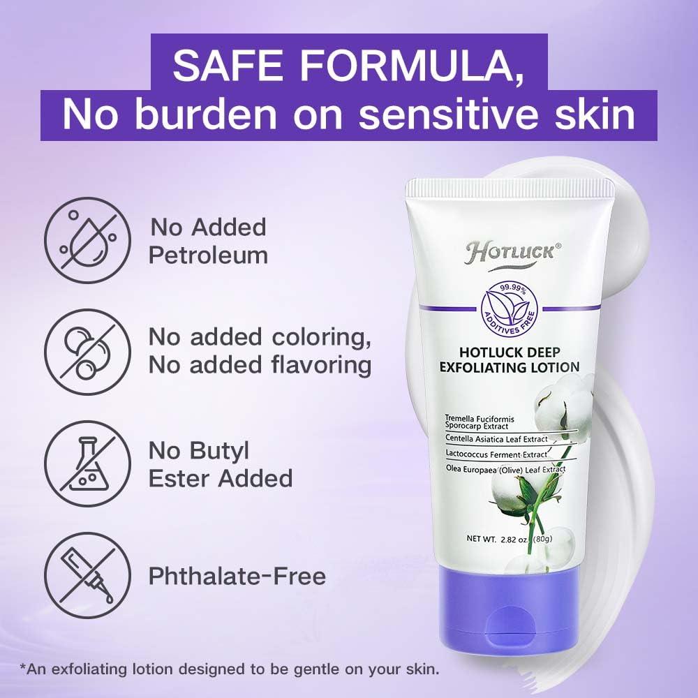 Limpiador Facial Exfoliante Hotluck 80g - Hidratante y Suave