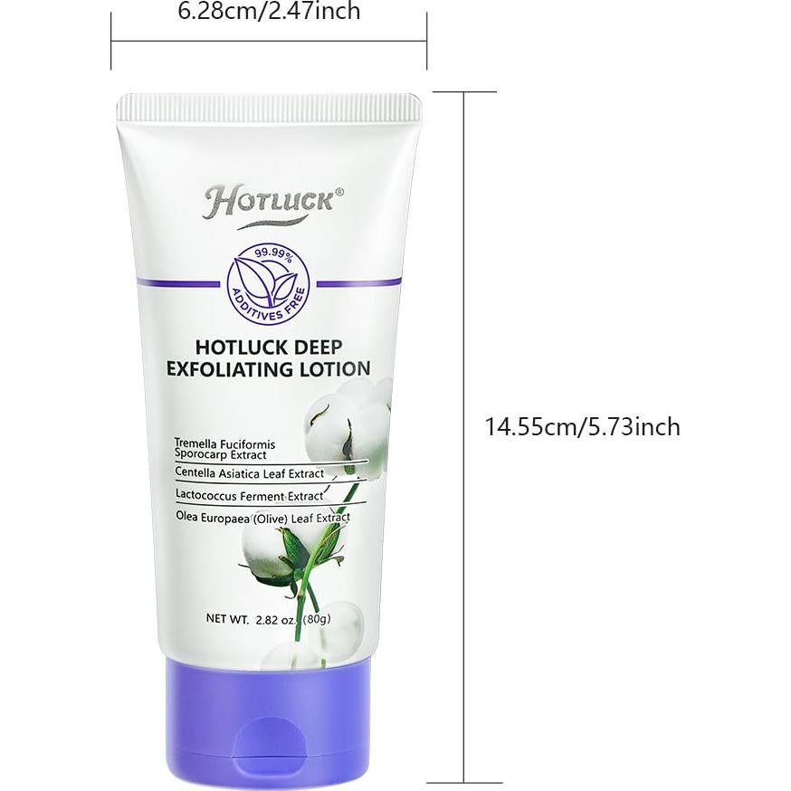 Limpiador Facial Exfoliante Hotluck 80g - Hidratante y Suave