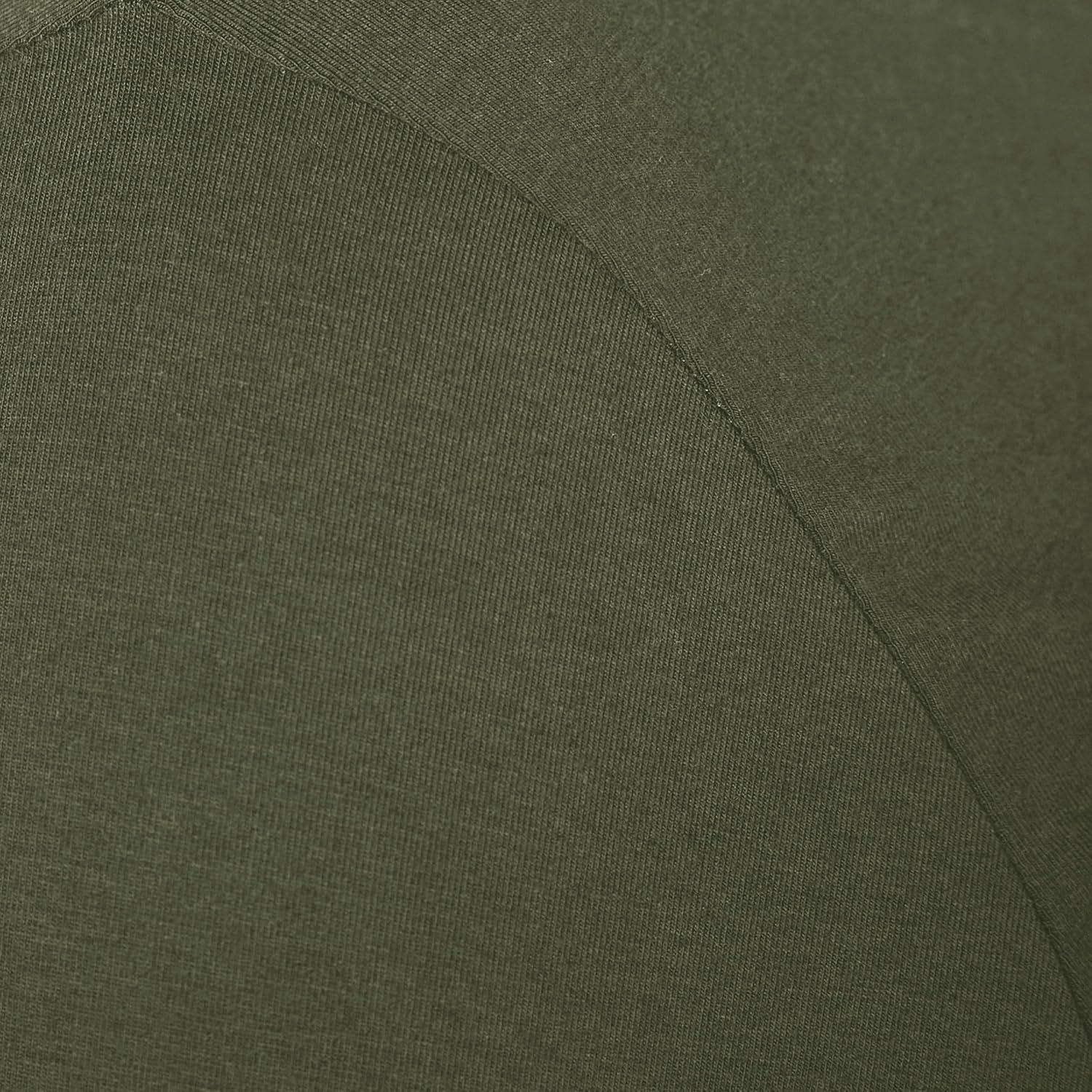 Camiseta de Manga Larga Amazon Essentials Mujeres Oliva X-Pequeña