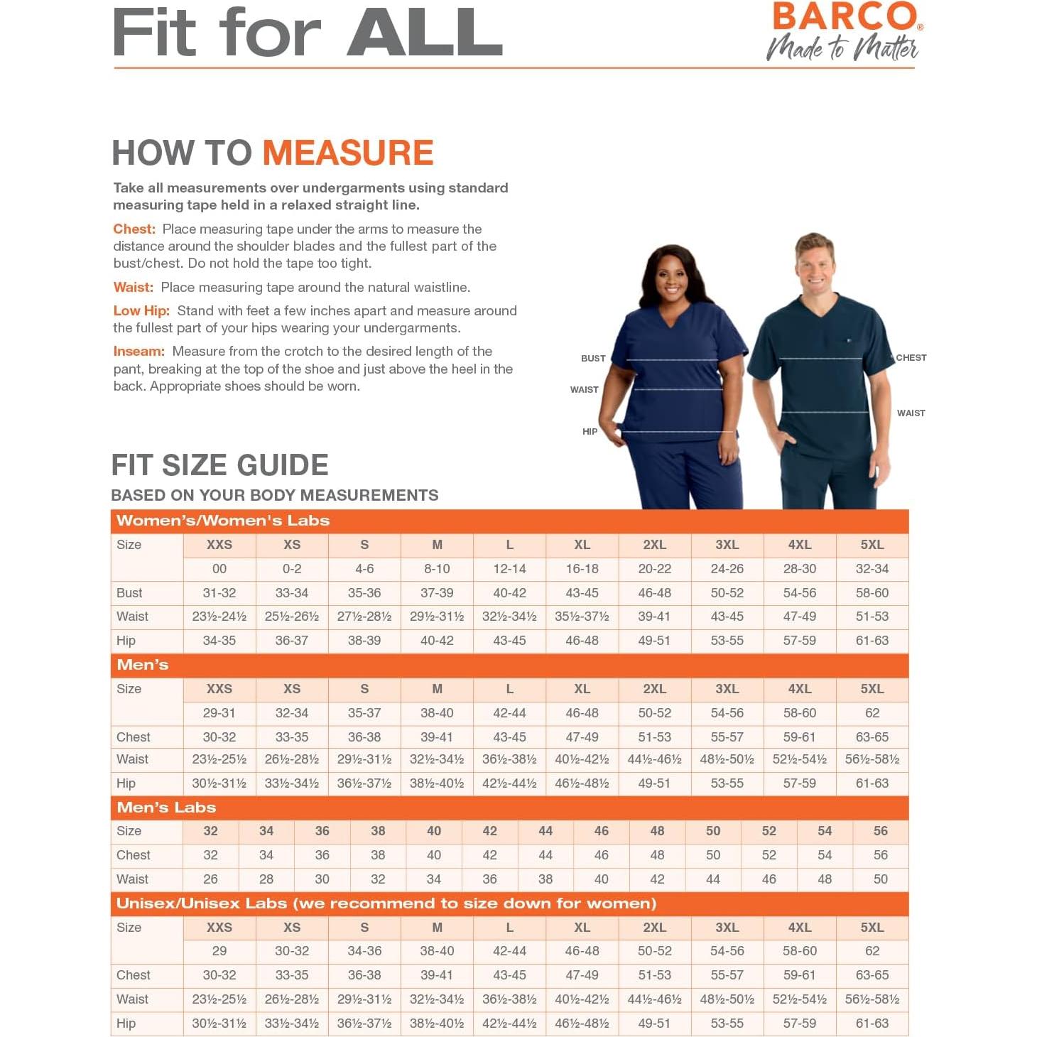 Pantalón de Scrubs Médicos Barco Grey's Anatomy Elevate X-Large Petite Oliva