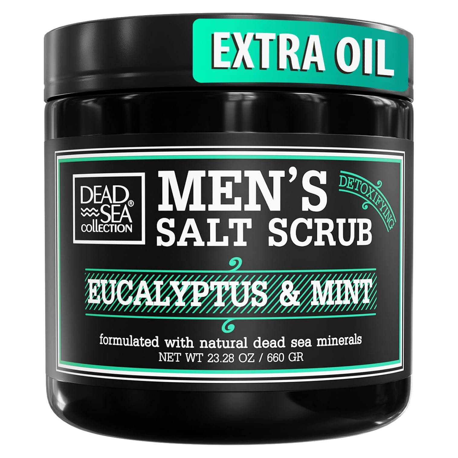 Exfoliante Corporal de Sal Eucalipto Crystalline 660 g - Hombres