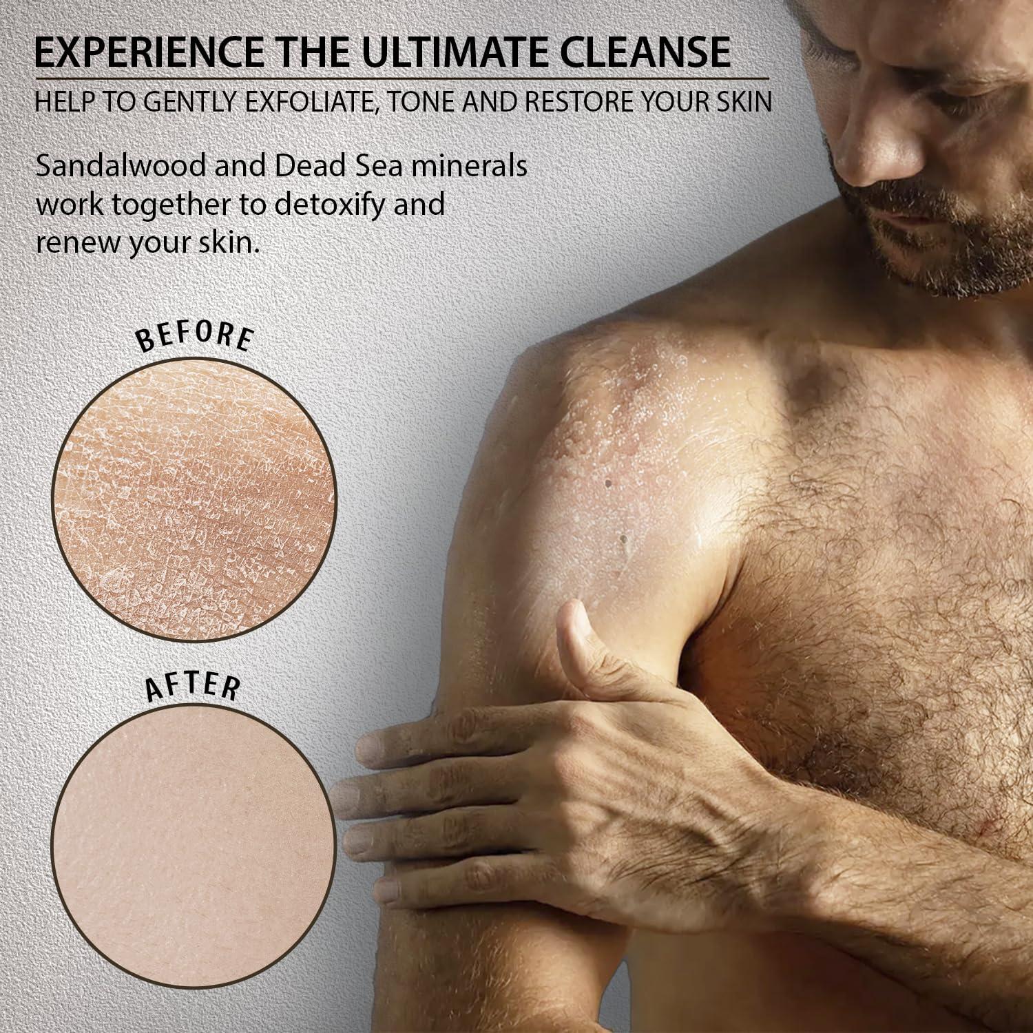 Exfoliante Corporal de Sal Eucalipto Crystalline 660 g - Hombres