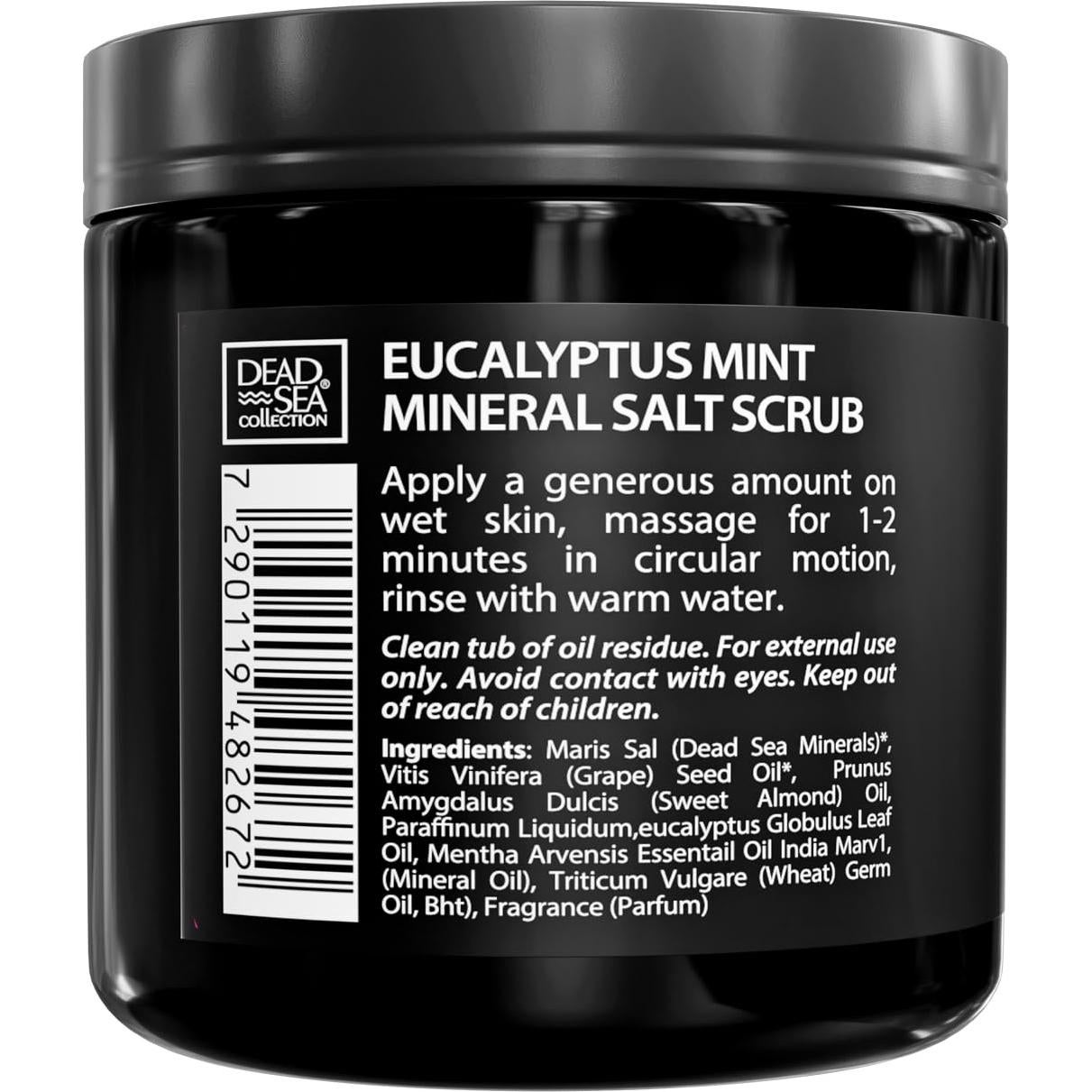 Exfoliante Corporal de Sal Eucalipto Crystalline 660 g - Hombres