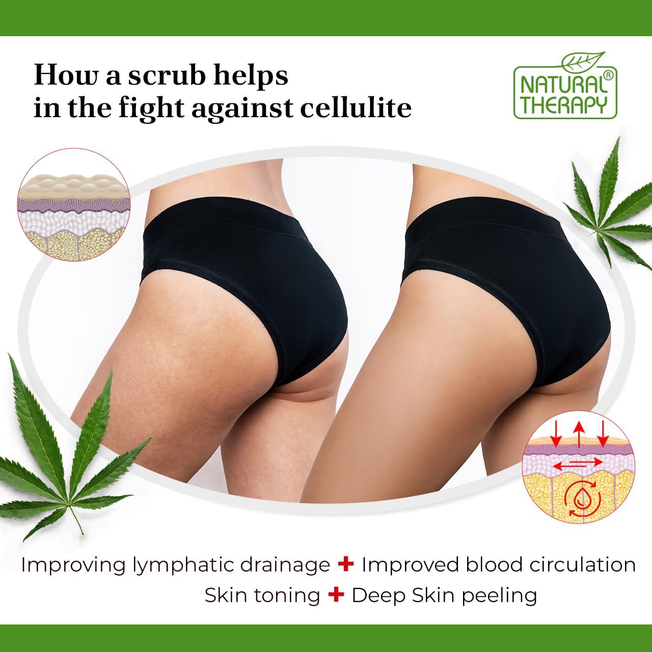 Exfoliante Corporal de Sal de Cañamo y Lavanda 660g