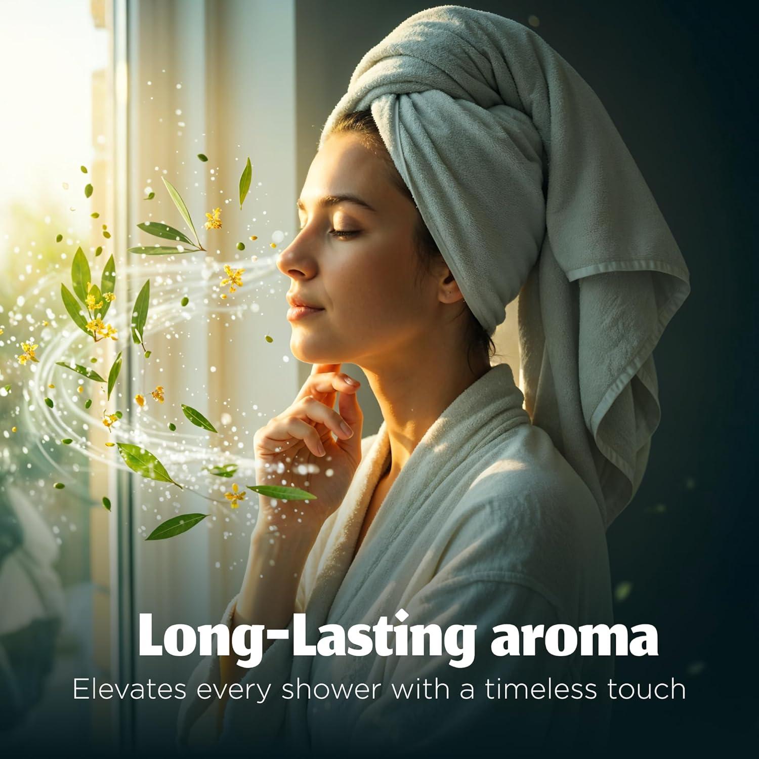 Gel de Ducha Hidratante Hekaya con Aceite de Oliva y Menta 396 g