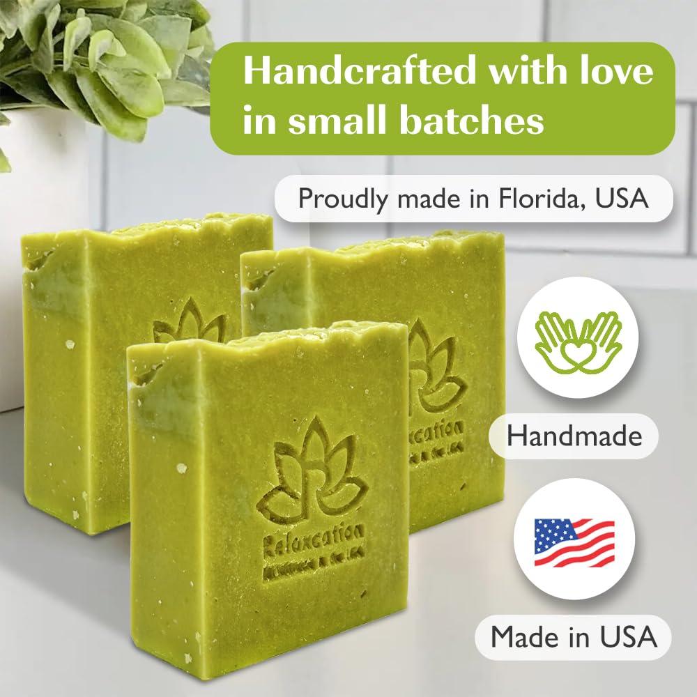 Jabón Natural de Soursop Relaxcation 113g Hidratante Vegano