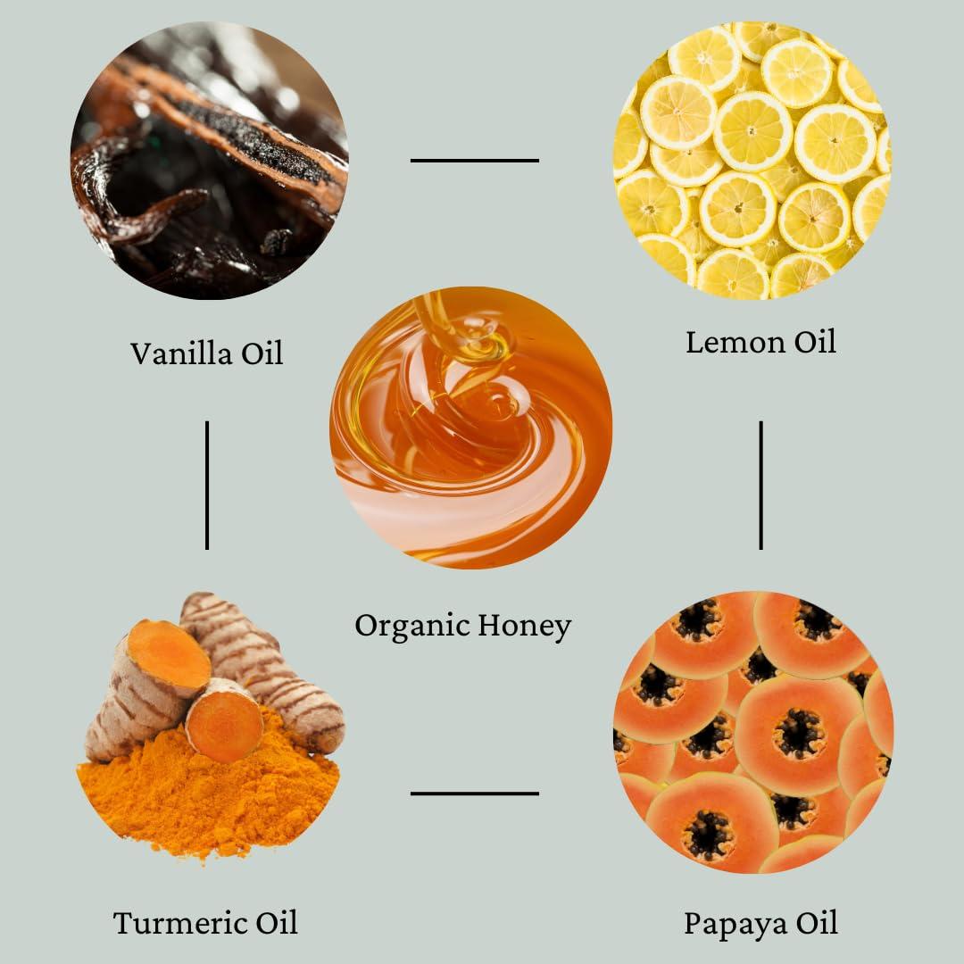 Jabón Corporal de Cúrcuma y Miel 453g - Hidratante Natural