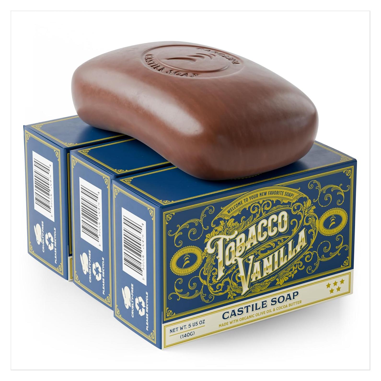 Jabón de Castilla Carolina 141.75g - Natural para Piel Sensible