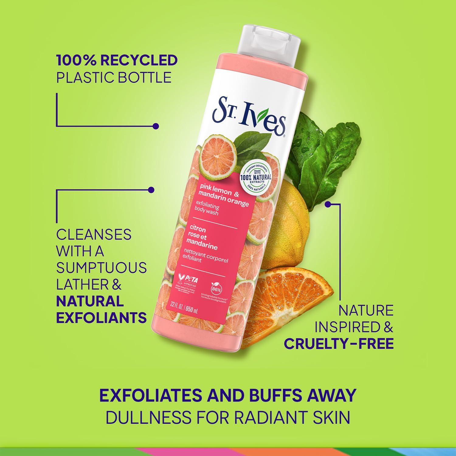 Gel de Ducha St. Ives 2-Pack Avena y Manteca de Karité 650ml