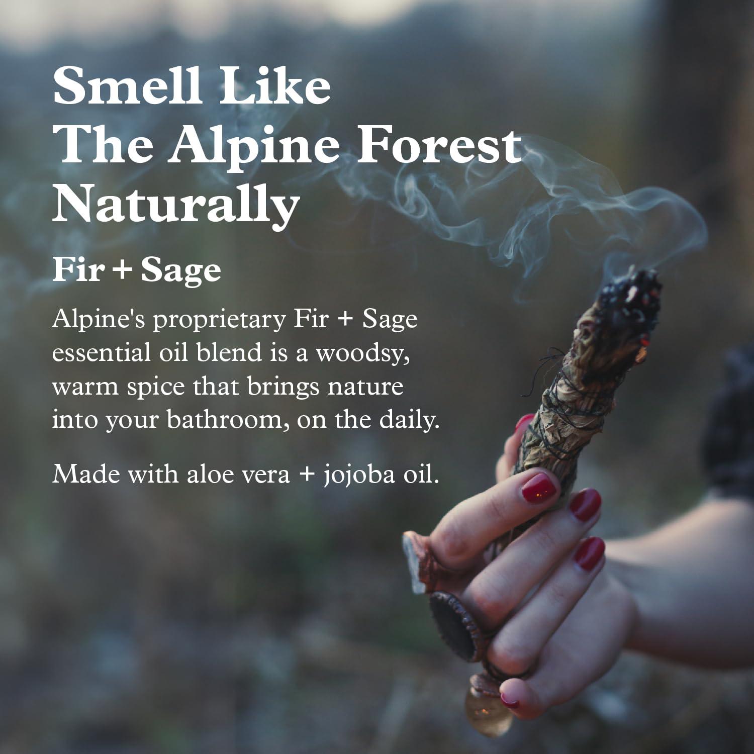 Jabón Corporal Natural Alpine Provisions 500ml Abeto y Salvia