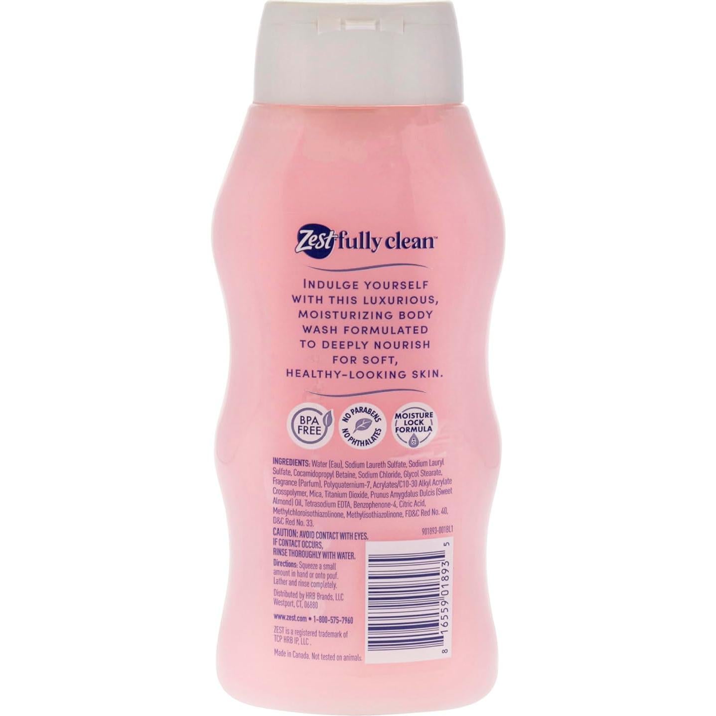 Gel de Ducha Zest - Orquídea Lujosa y Aceite de Almendra - 567 g