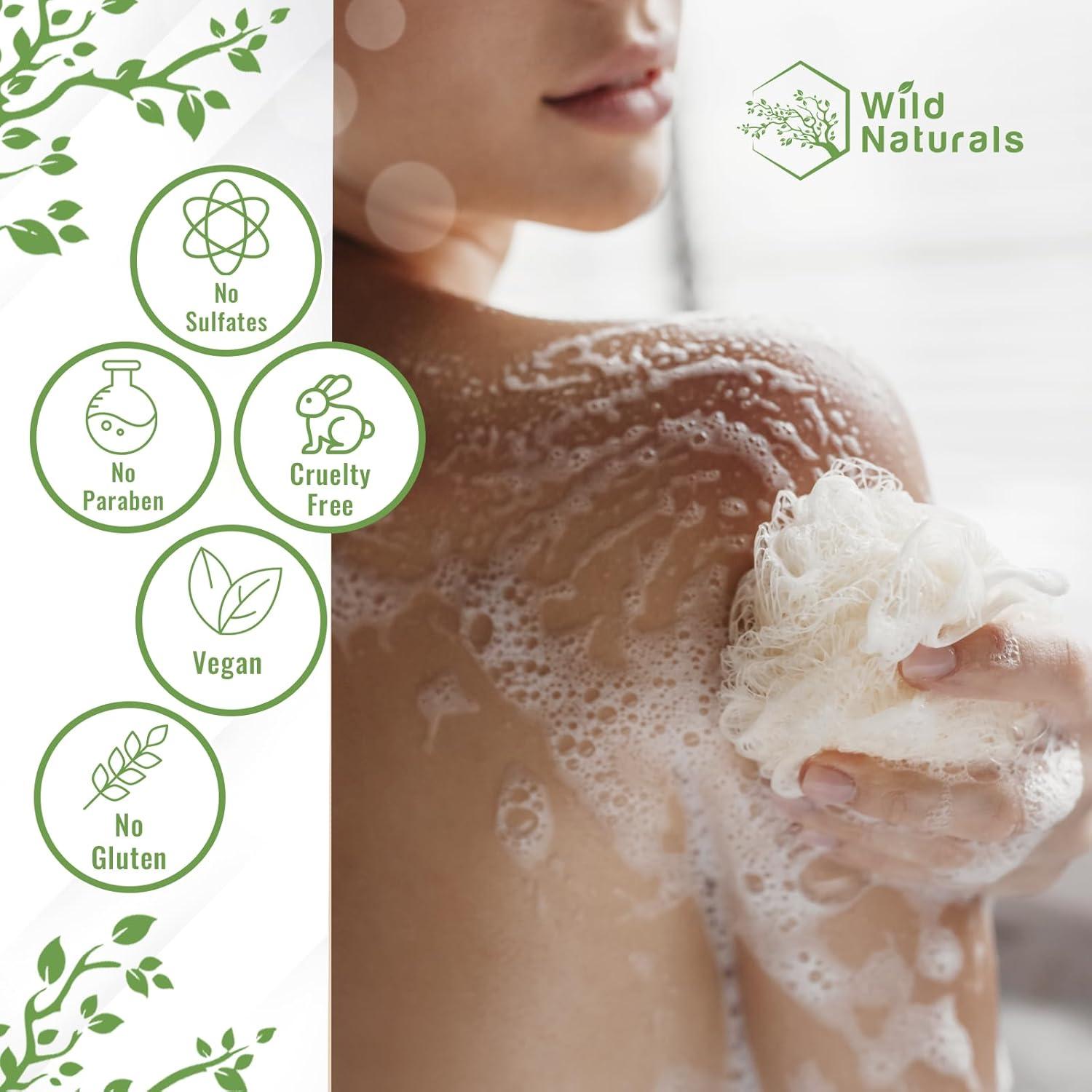 Jabón Corporal Orgánico Wild Naturals 236.6 ml Miel de Manuka