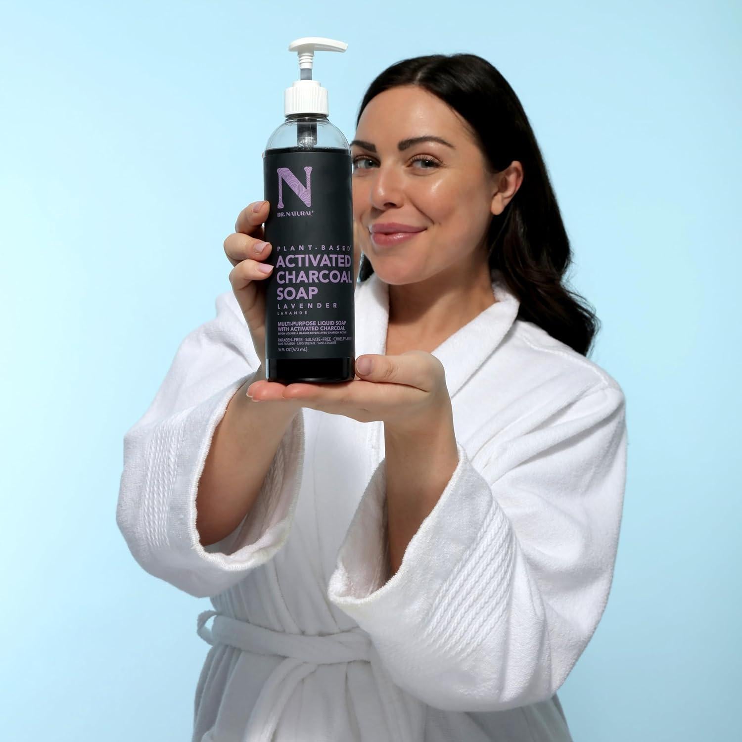 Jabón Líquido Dr. Natural Carbón Activado 473 ml - Anti Acné