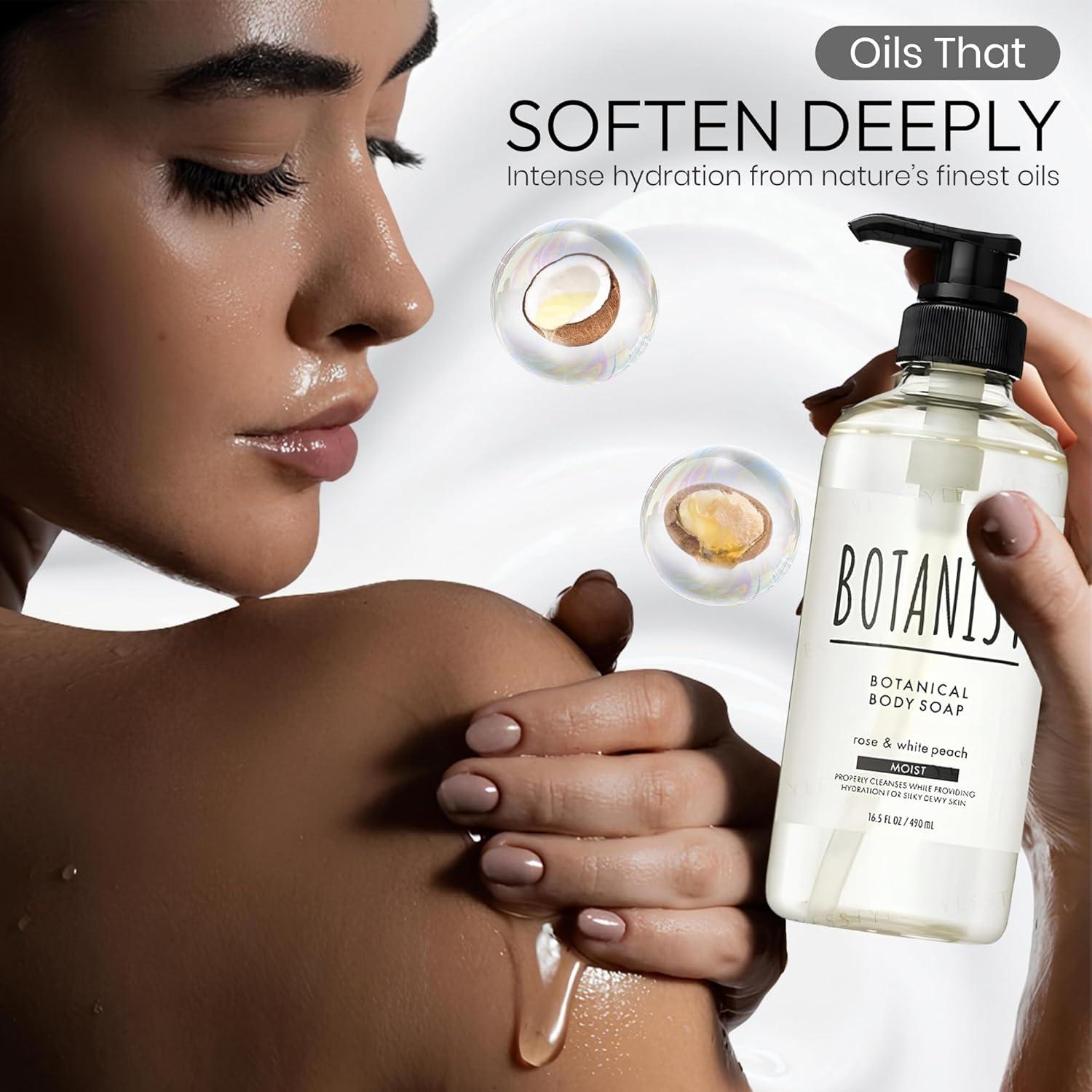 Jabón Corporal Natural Botanist 489 ml - Squalane y Karité