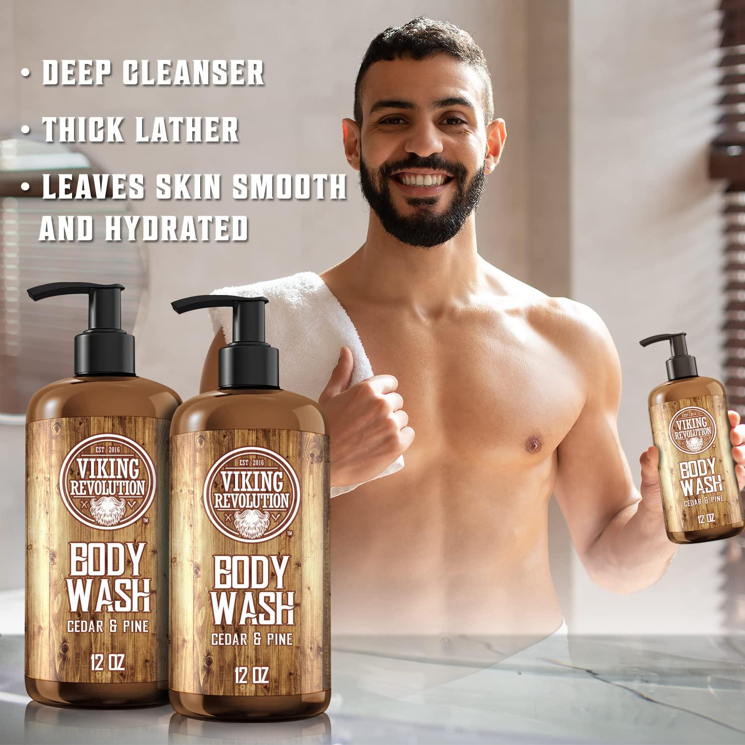 Gel de Ducha Natural Viking Revolution 340g - Cedro y Pino