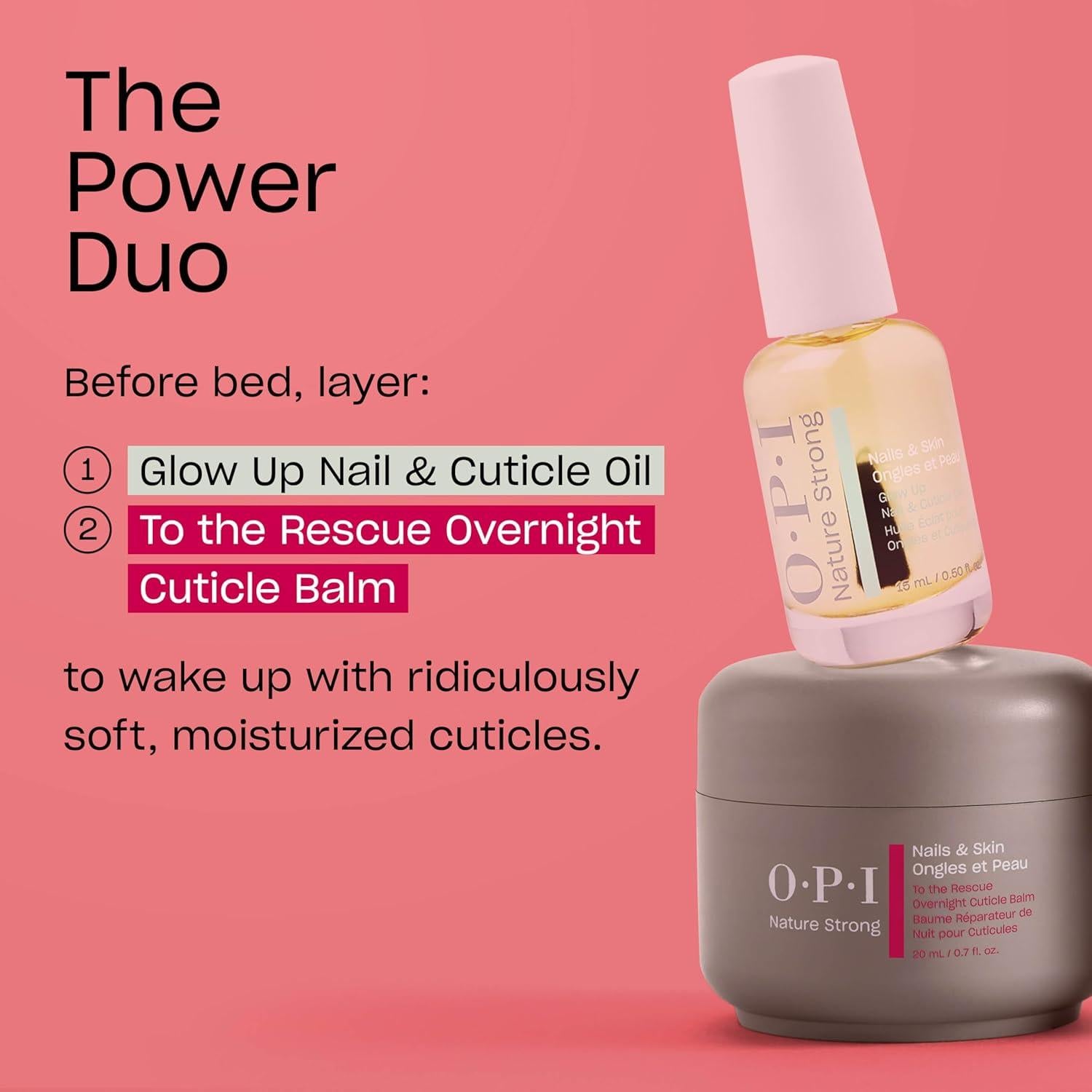 Aceite para Cutículas OPI Nature Strong 39.87g Hidratante Vegano