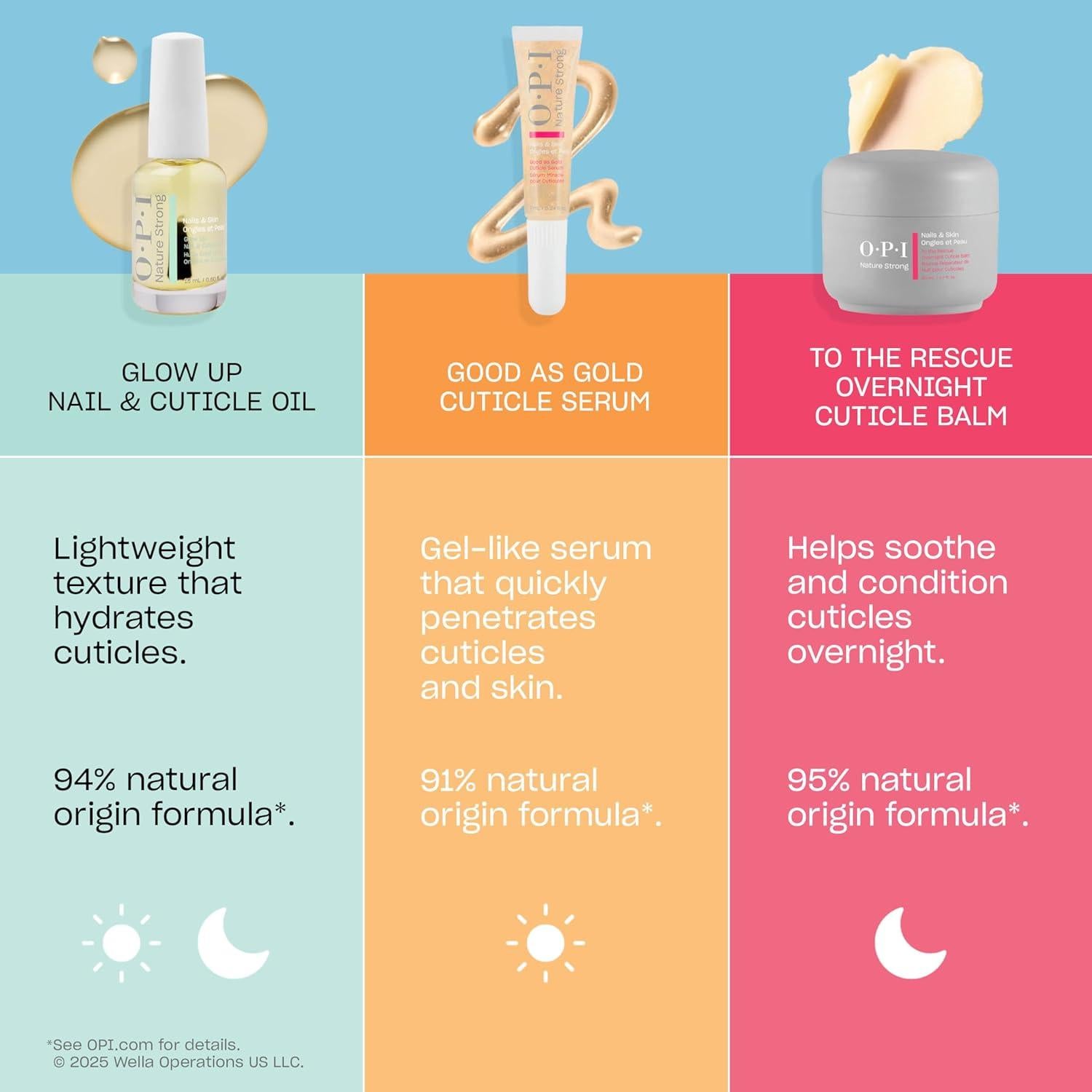 Aceite para Cutículas OPI Nature Strong 39.87g Hidratante Vegano