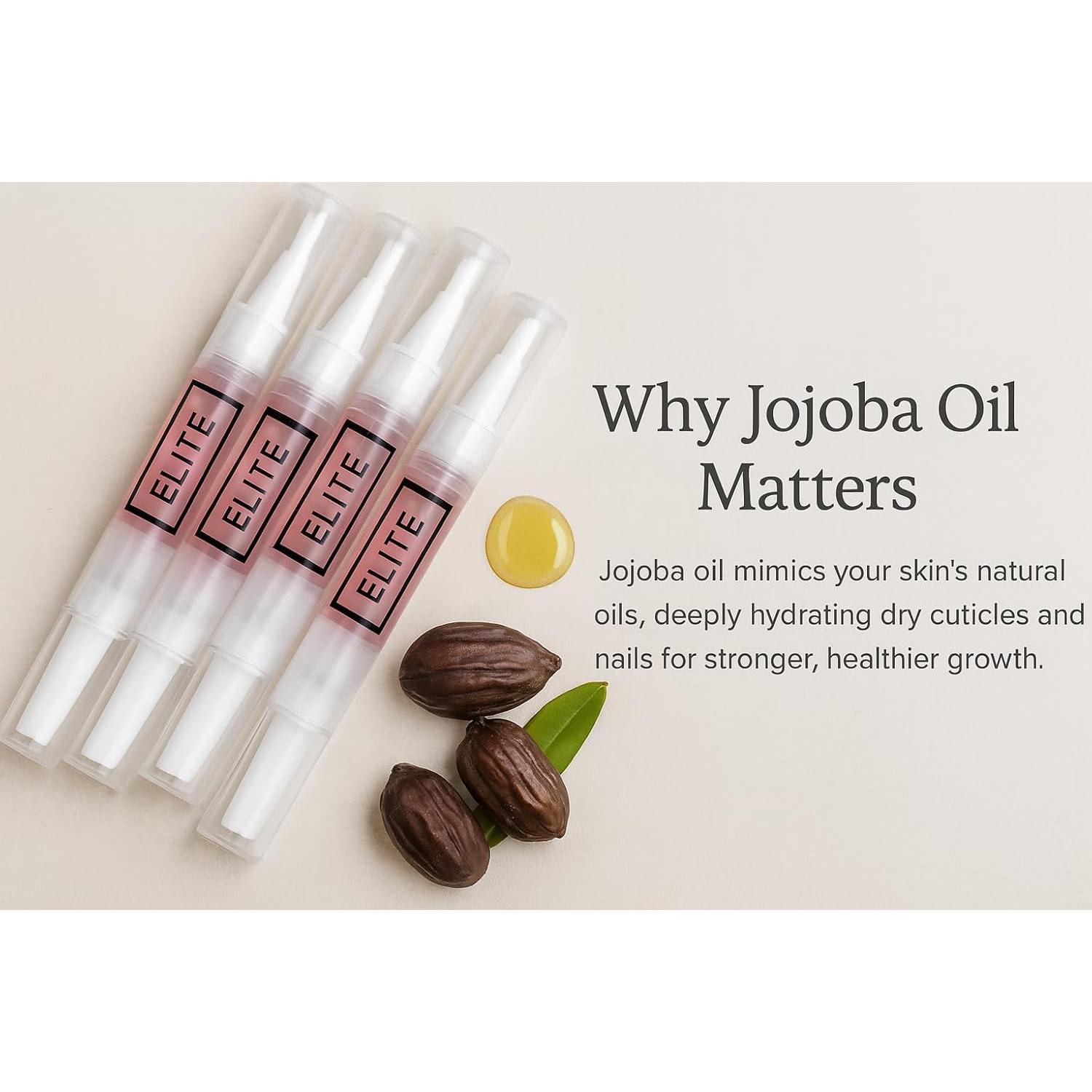 Trío de bolígrafos de aceite para cutículas Elite - 3 fragancias