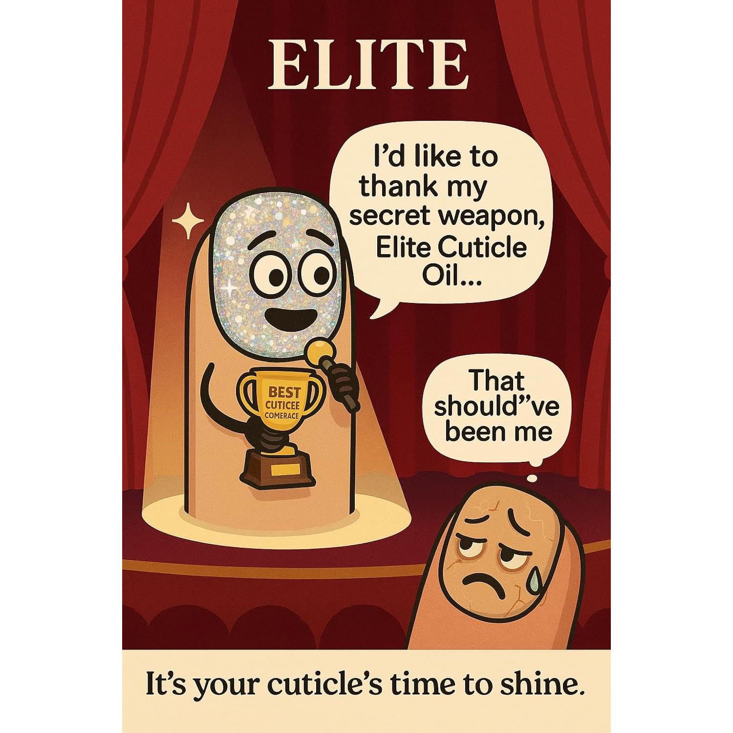 Trío de bolígrafos de aceite para cutículas Elite - 3 fragancias