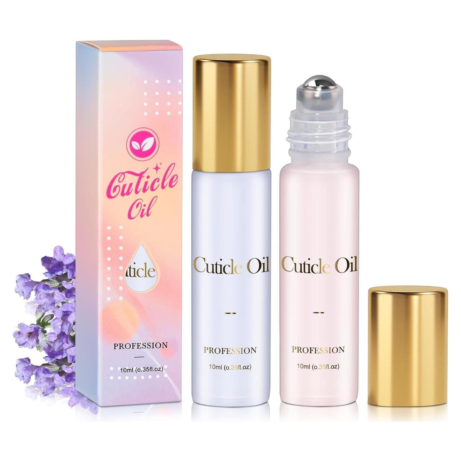Aceite para Cutículas Hidratante Rosa y Lavanda 20 ml