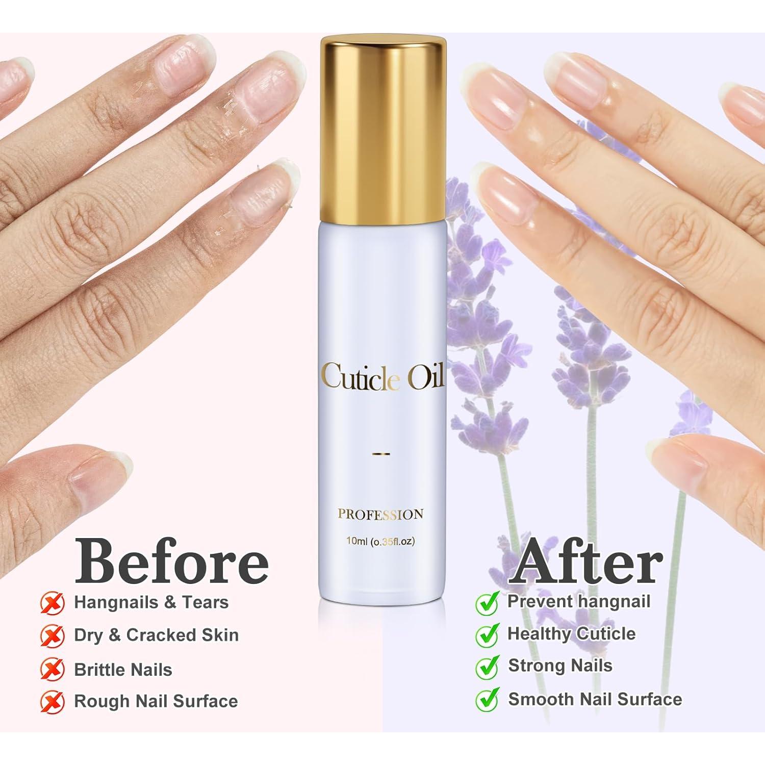 Aceite para Cutículas Hidratante Rosa y Lavanda 20 ml