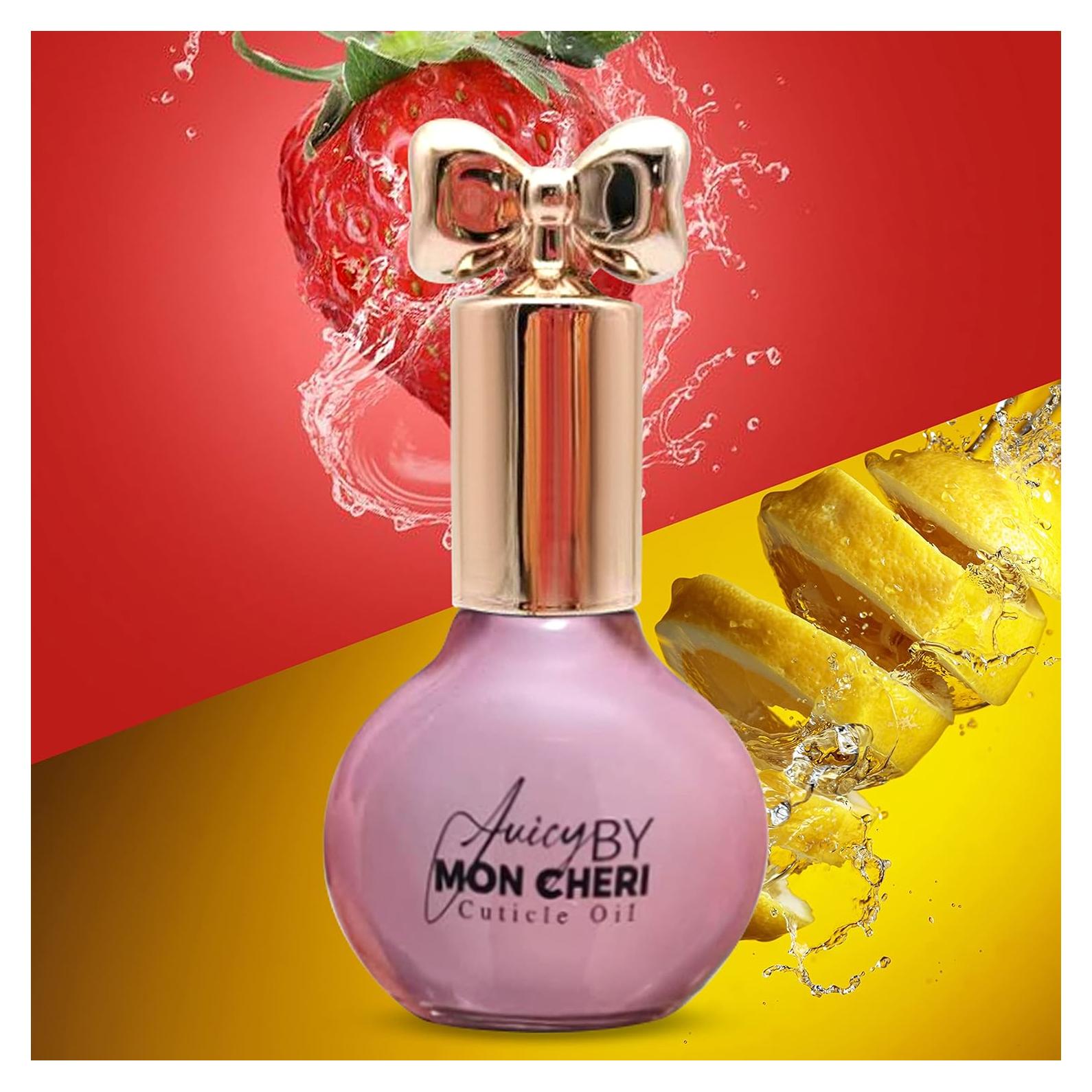Aceite para Cutículas Juicy By Mon Cheri 10ml Limonada de Fresa