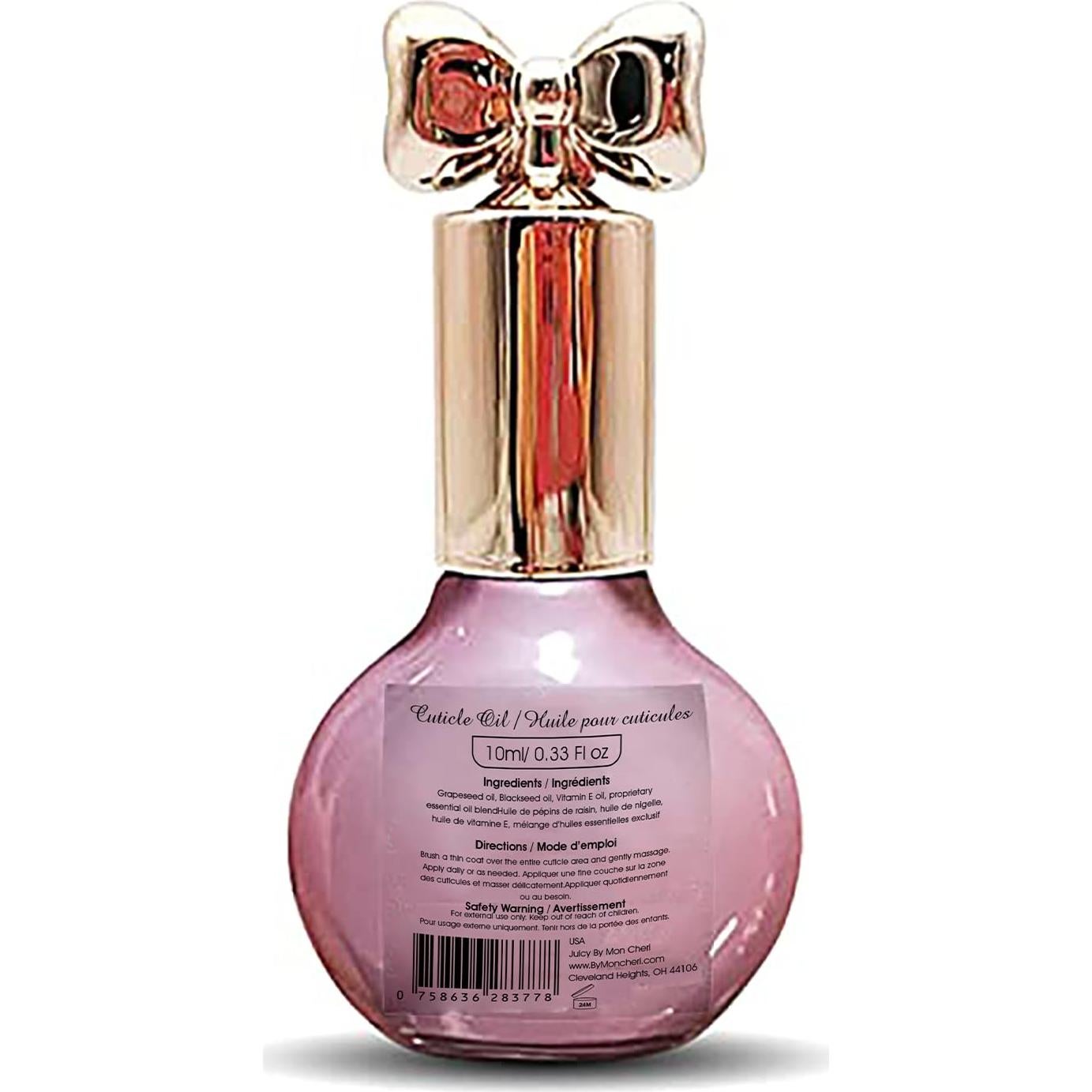 Aceite para Cutículas Juicy By Mon Cheri 10ml Limonada de Fresa