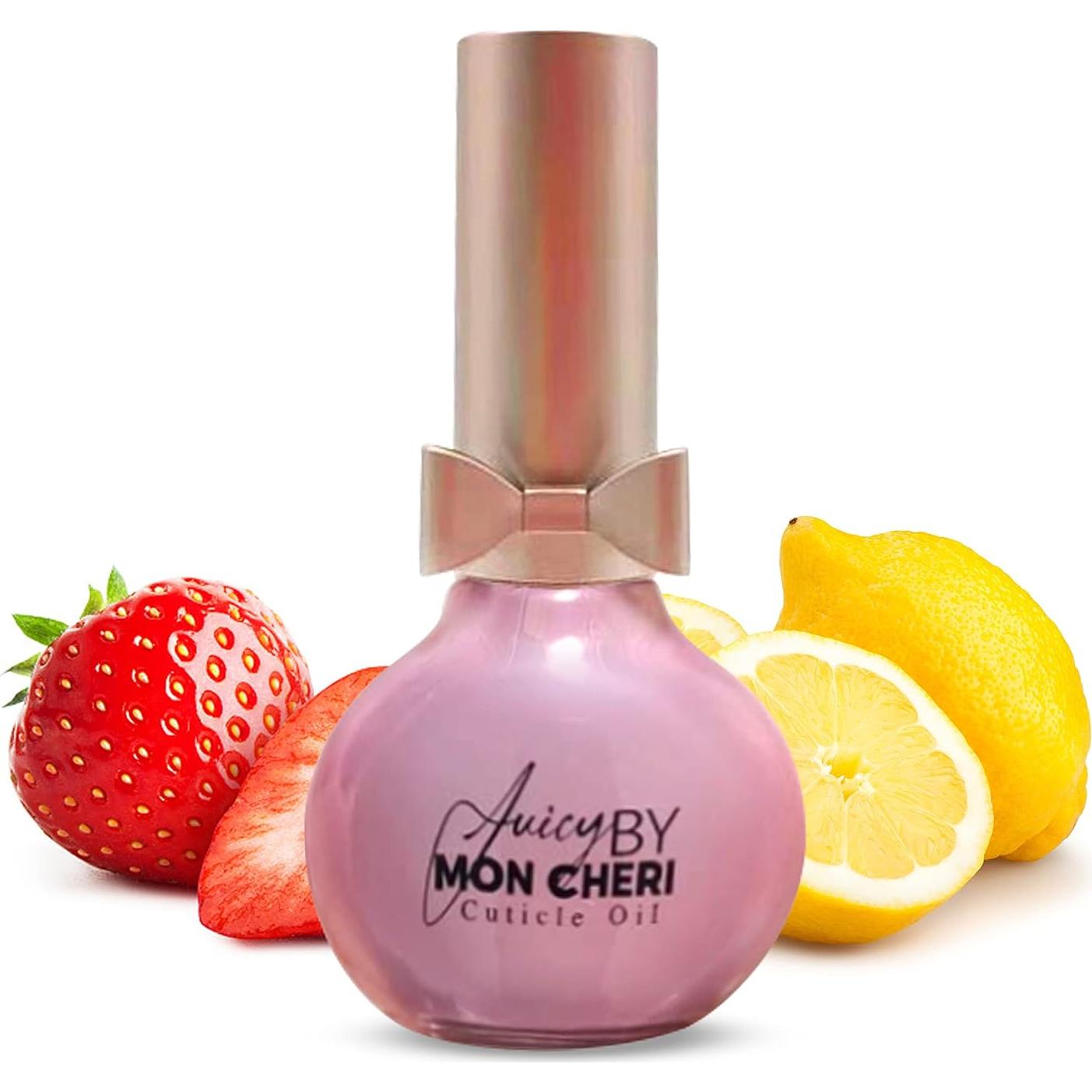 Aceite para Cutículas Juicy By Mon Cheri 10ml Limonada de Fresa