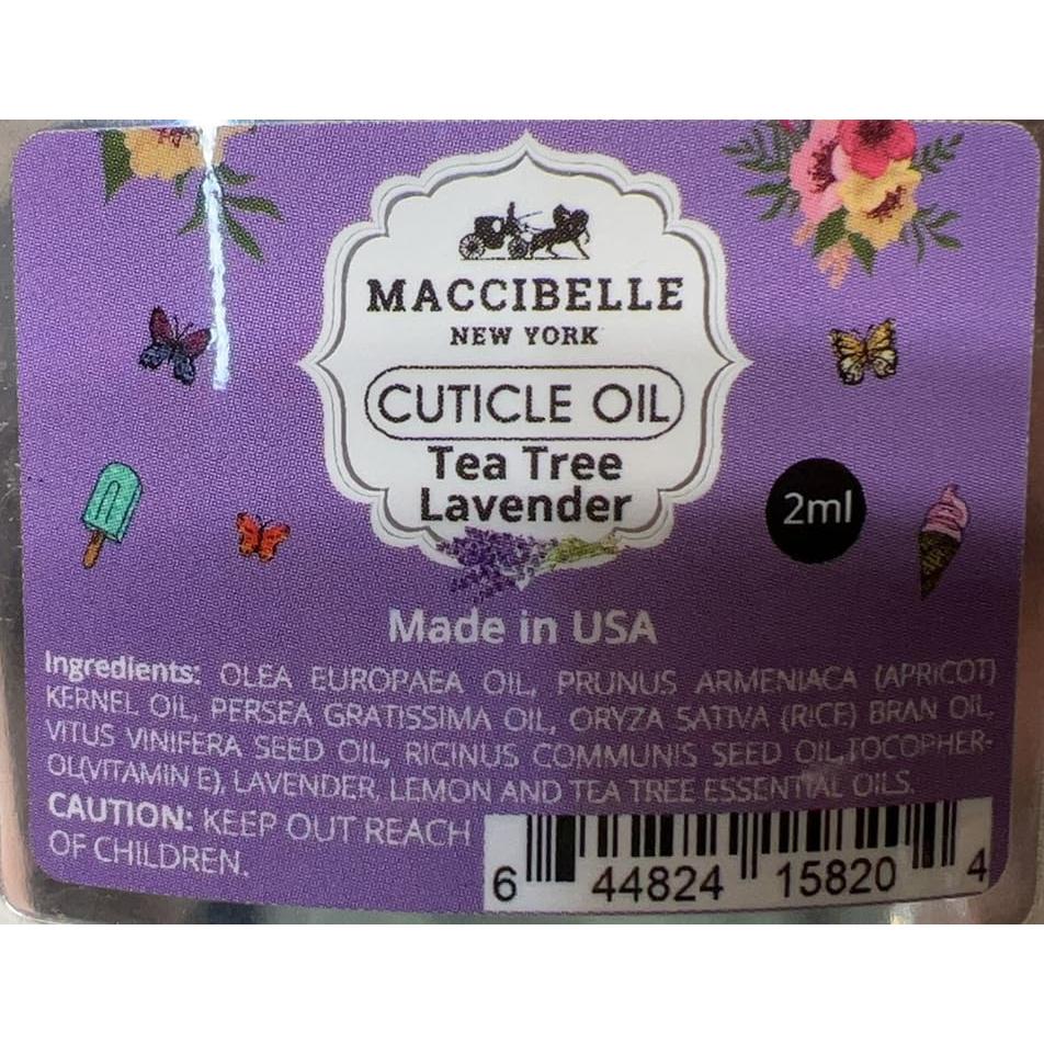 Aceite de Cutícula Maccibelle 2ml Lavanda - Hidrata y Suaviza