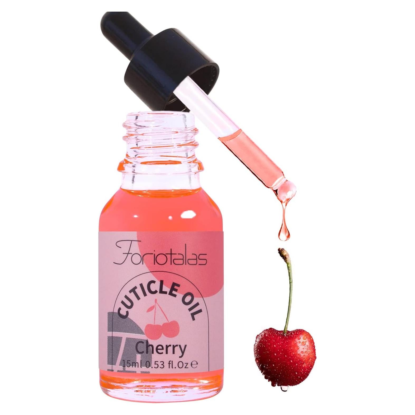 Aceite para Cutículas Foriotalas 15ml Jojoba Cereza Hidratante