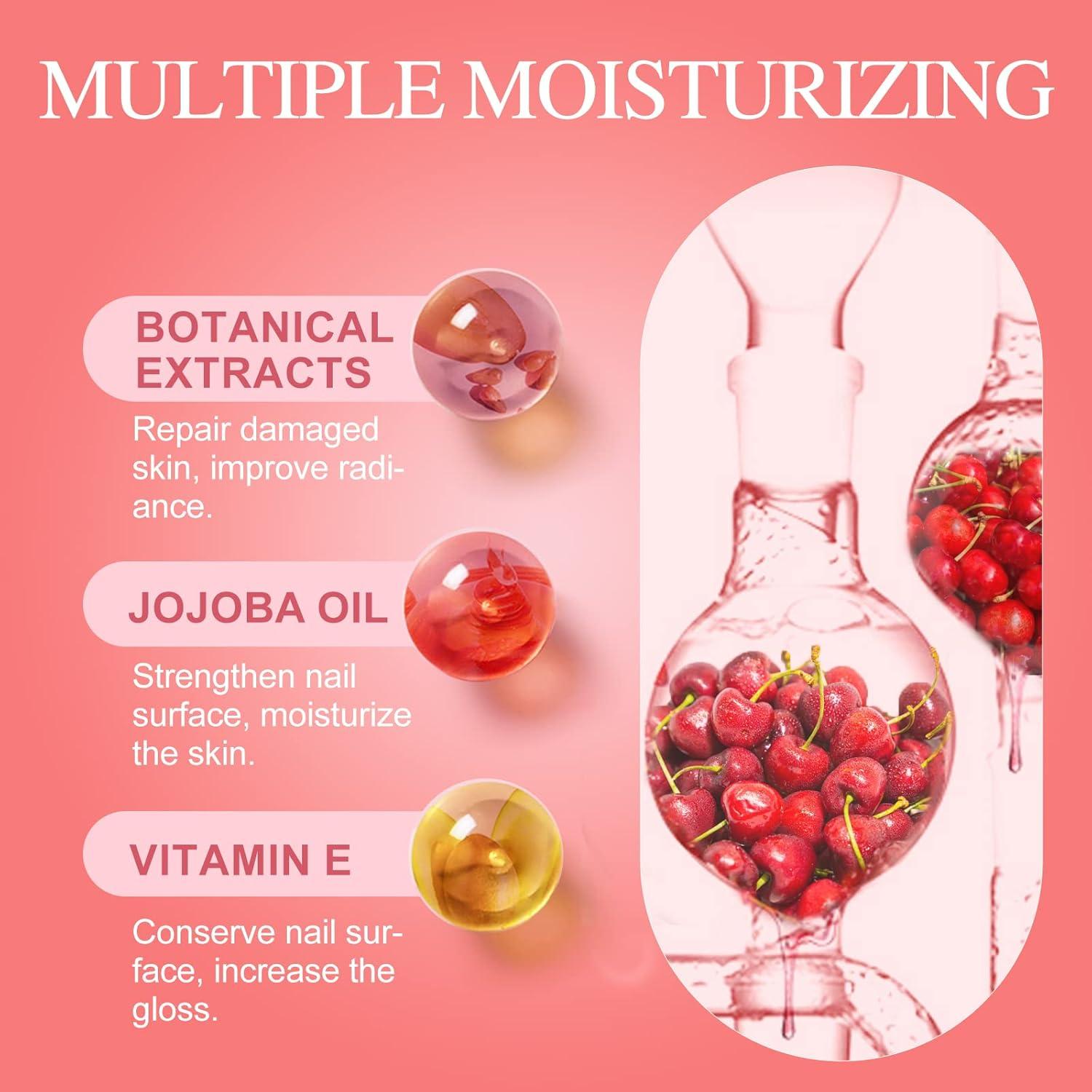 Aceite para Cutículas Foriotalas 15ml Jojoba Cereza Hidratante