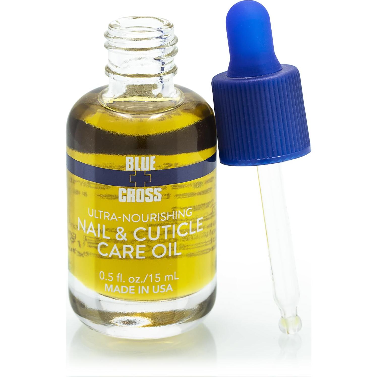 Set de Cuidado de Uñas Blue Cross: Crema y Aceite 1oz