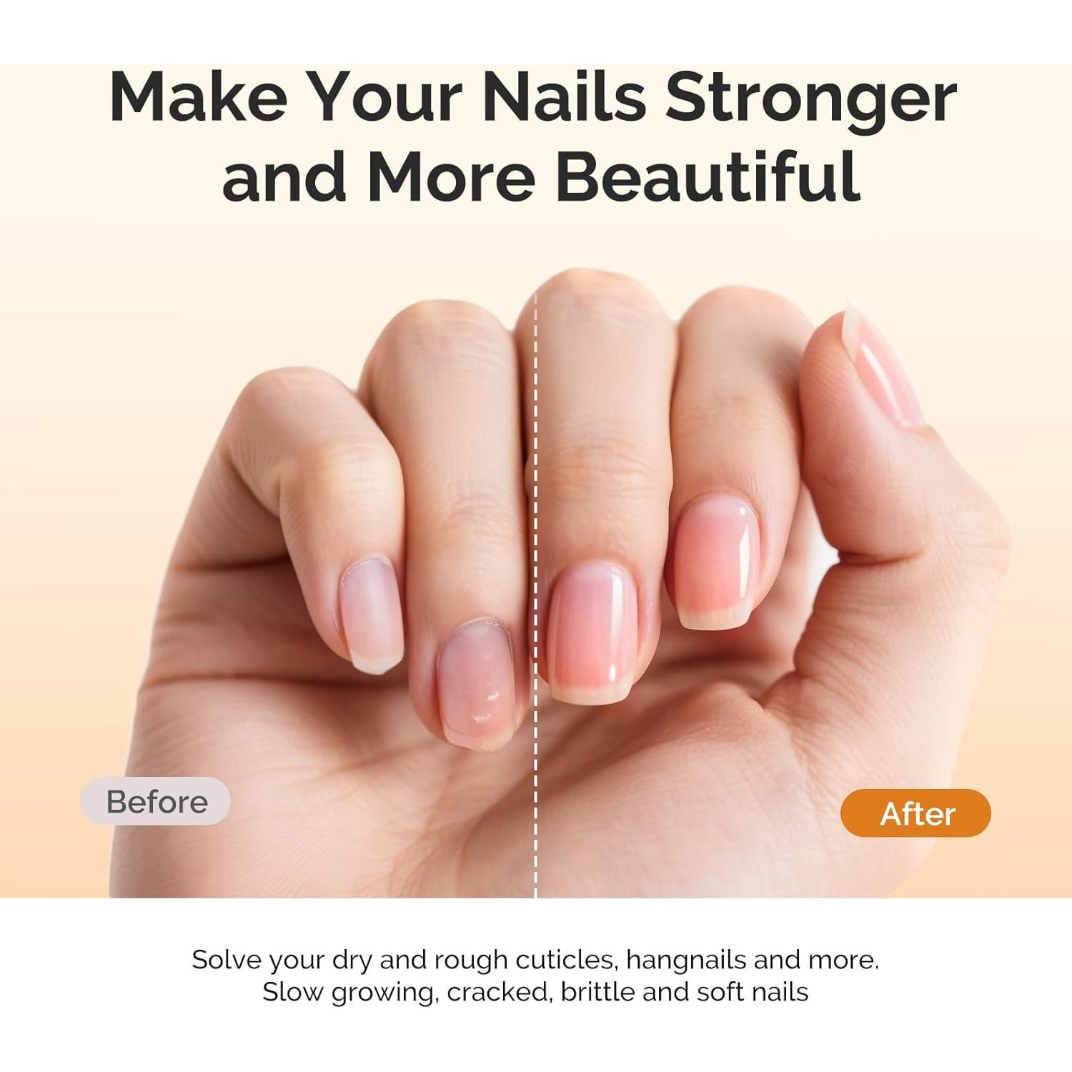 Taladro de Uñas Portátil MelodySusie PC100G Oro Rosa con Aceite