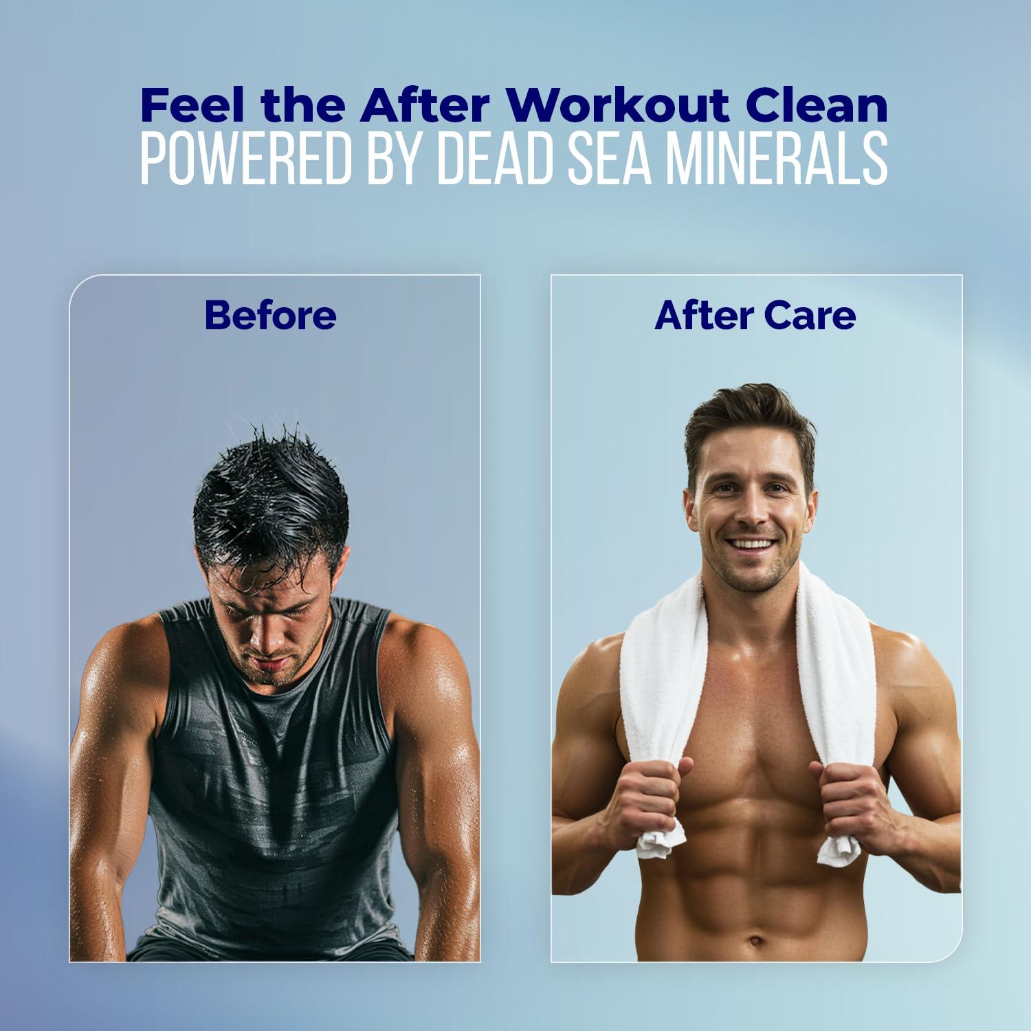 Gel de Ducha 3 en 1 Mar Muerto Crystalline 2 L Sándalo Hombre