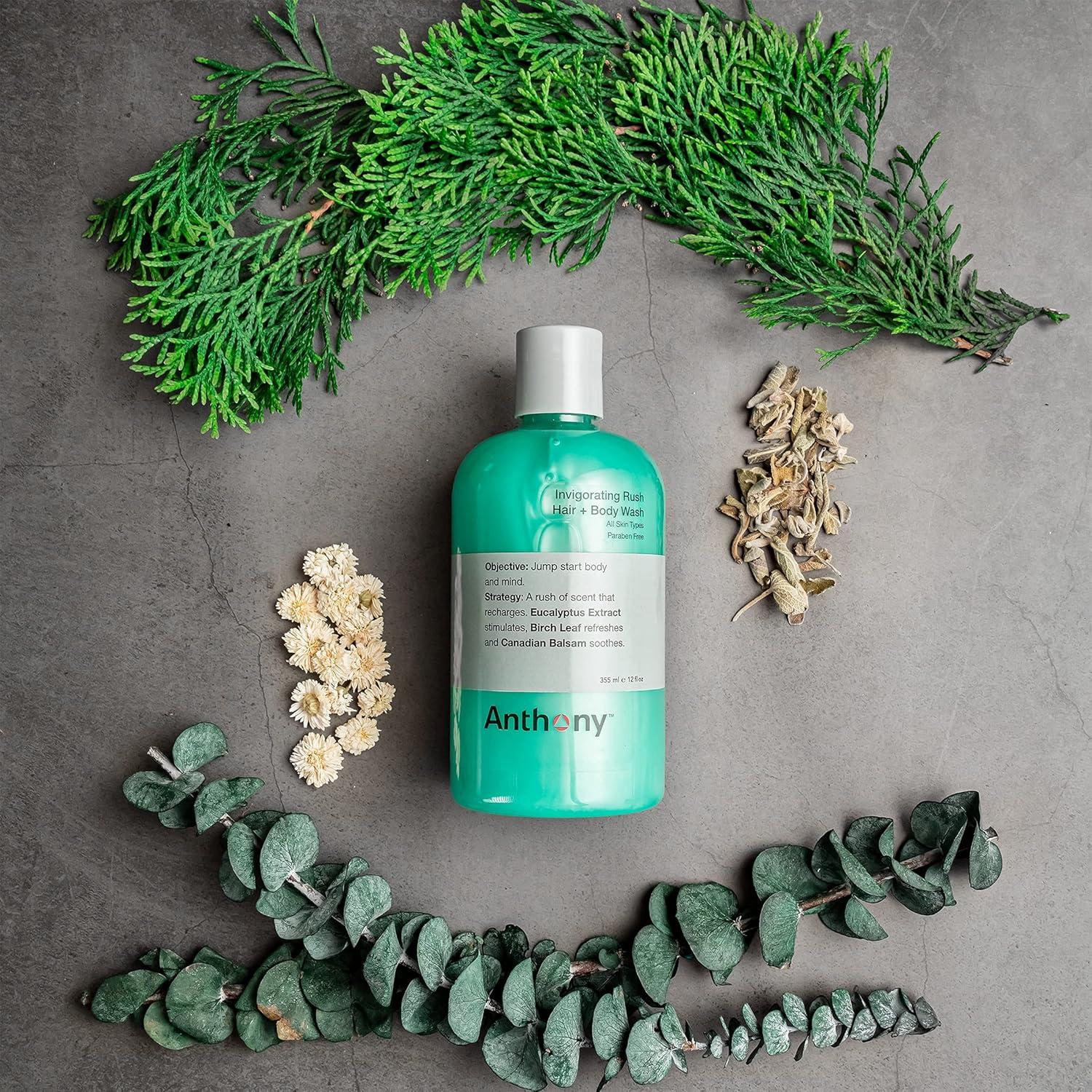 Gel de Ducha y Champú 2 en 1 Anthony 354 ml Aroma Madera de Pino