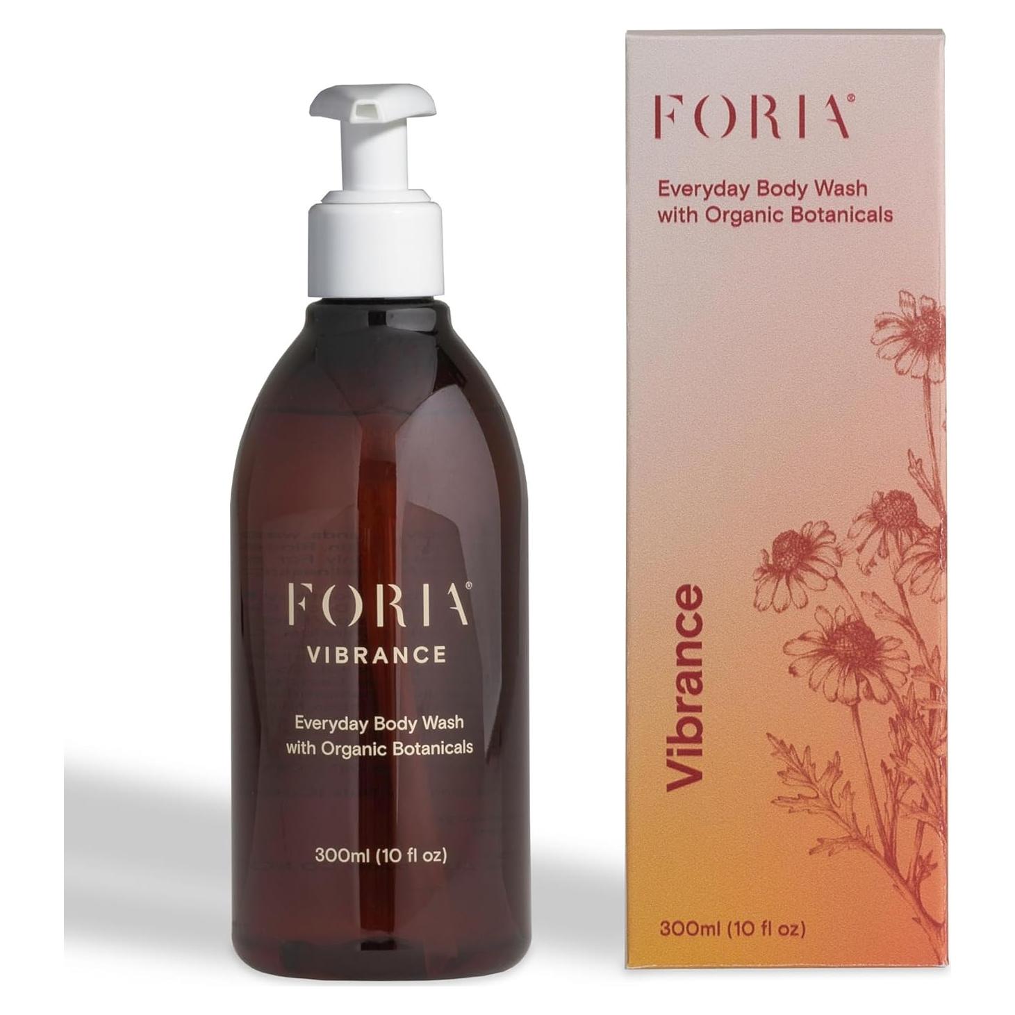 Jabón Corporal Diario Foria - Orgánico 296 ml para Piel Sensible