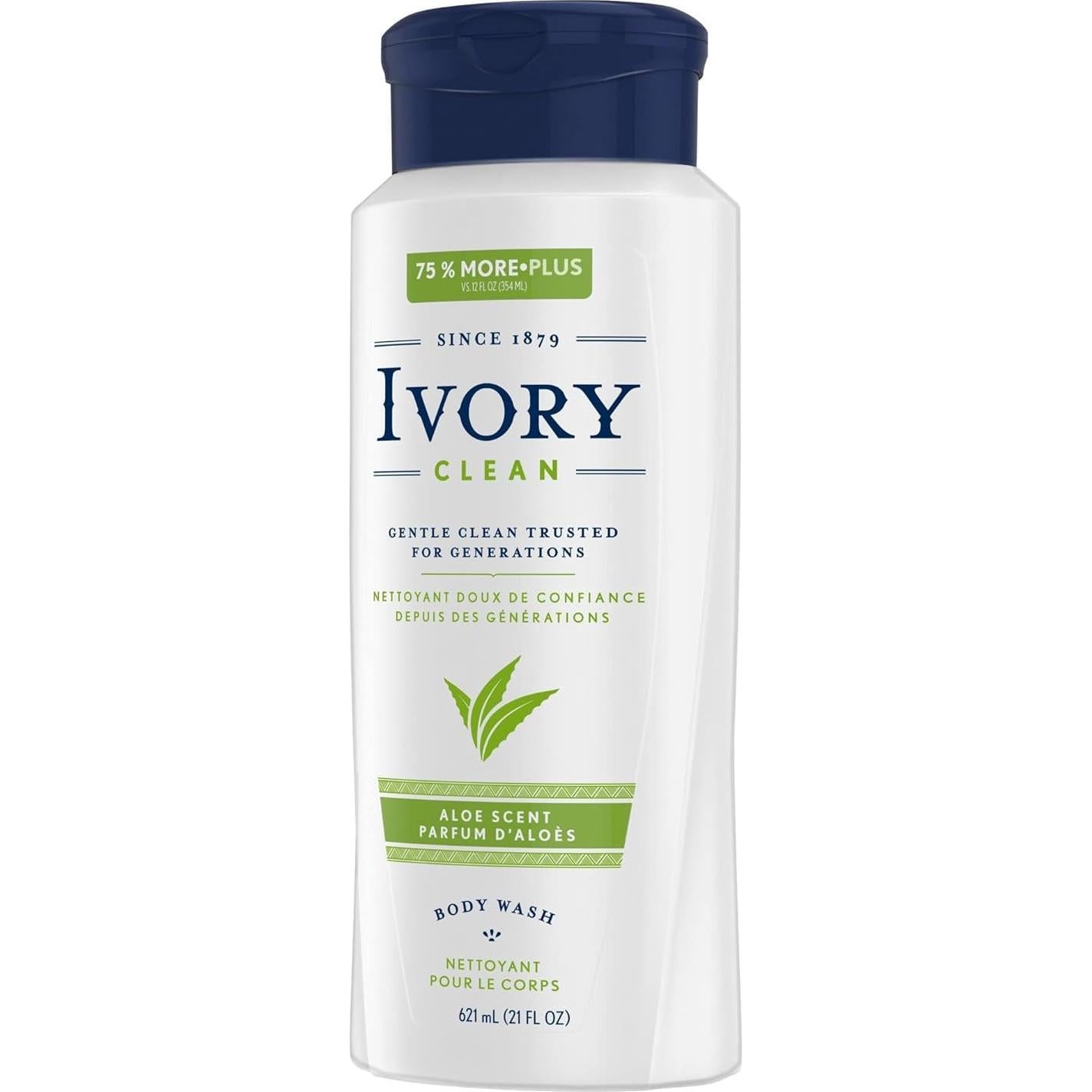 Jabón Corporal Marfil Aloe Vera 621 g - Paquete de 3